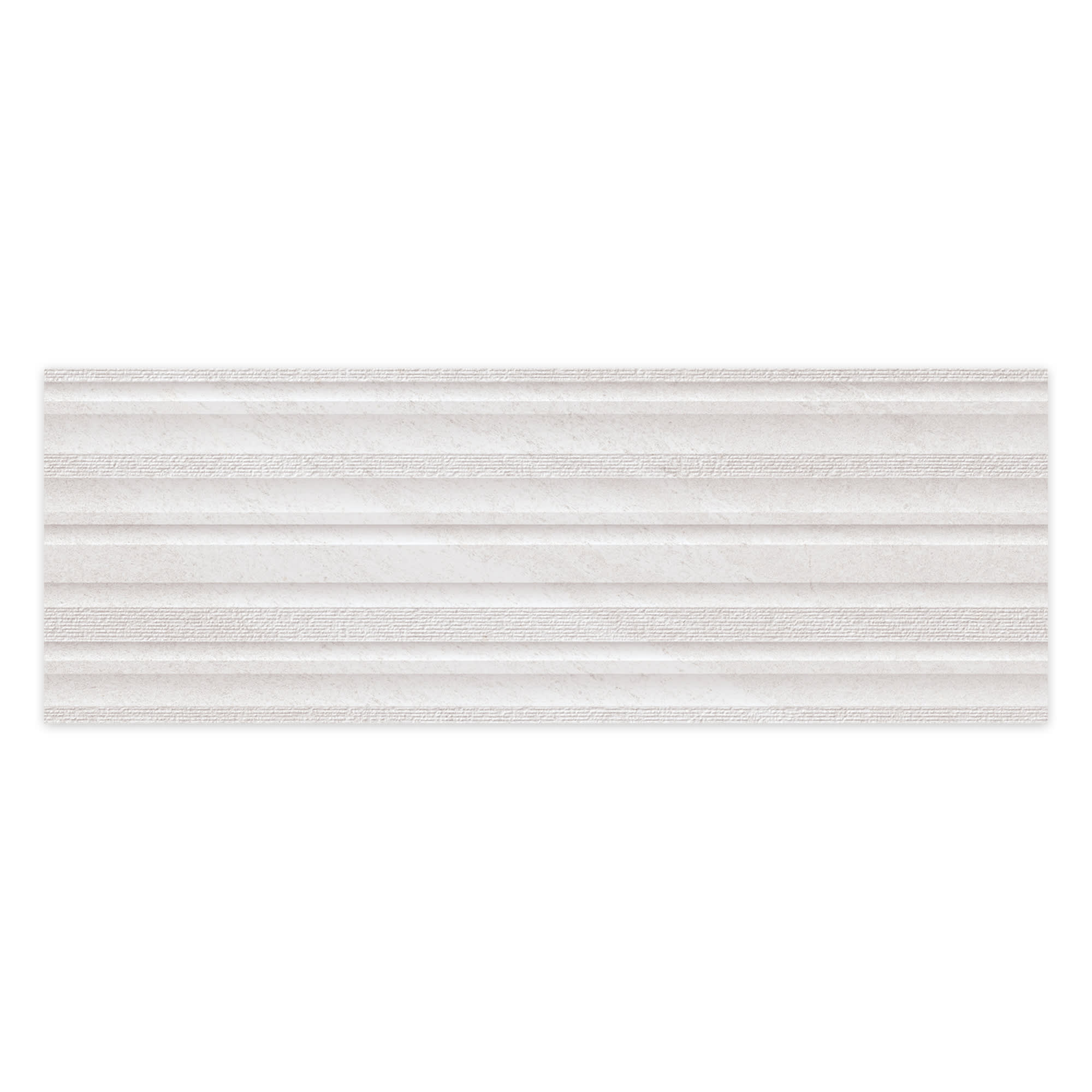 Carrelage effet Pierre 3D Gris Perle Curve 100x33,3x0,98 cm Torvane - Mur intérieur