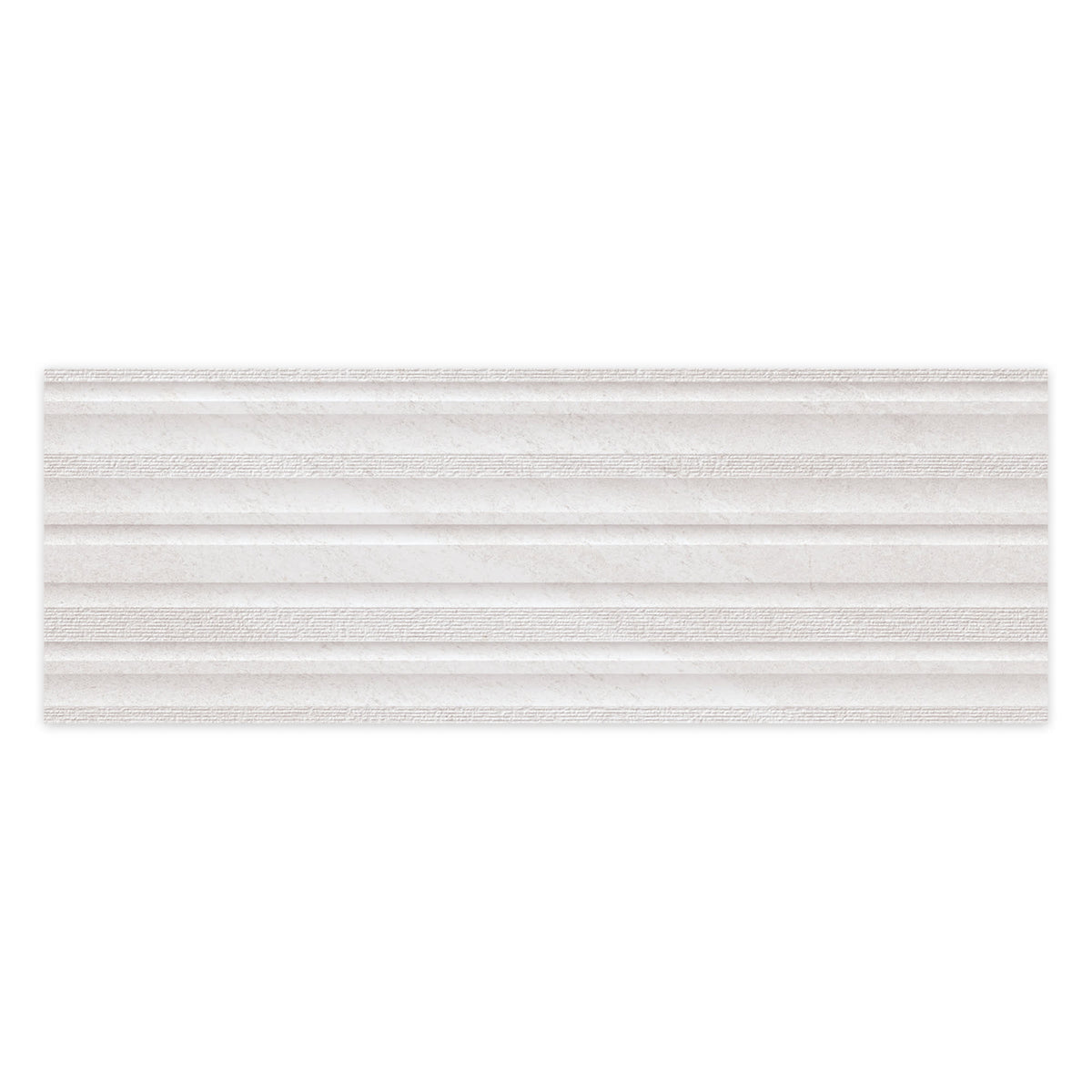 Carrelage effet Pierre 3D Gris Perle Curve 100x33,3x0,98 cm Torvane - Mur intérieur