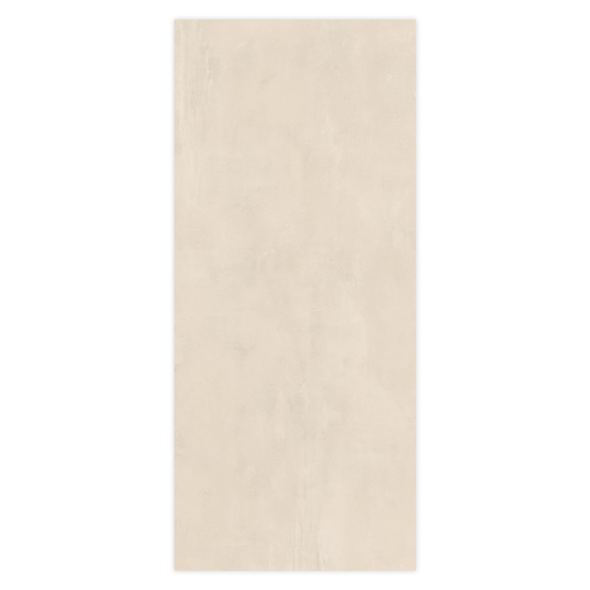 Carrelage effet Béton Beige Ivoire 278x120x0,6 cm Mat Vetrano - Mur intérieur