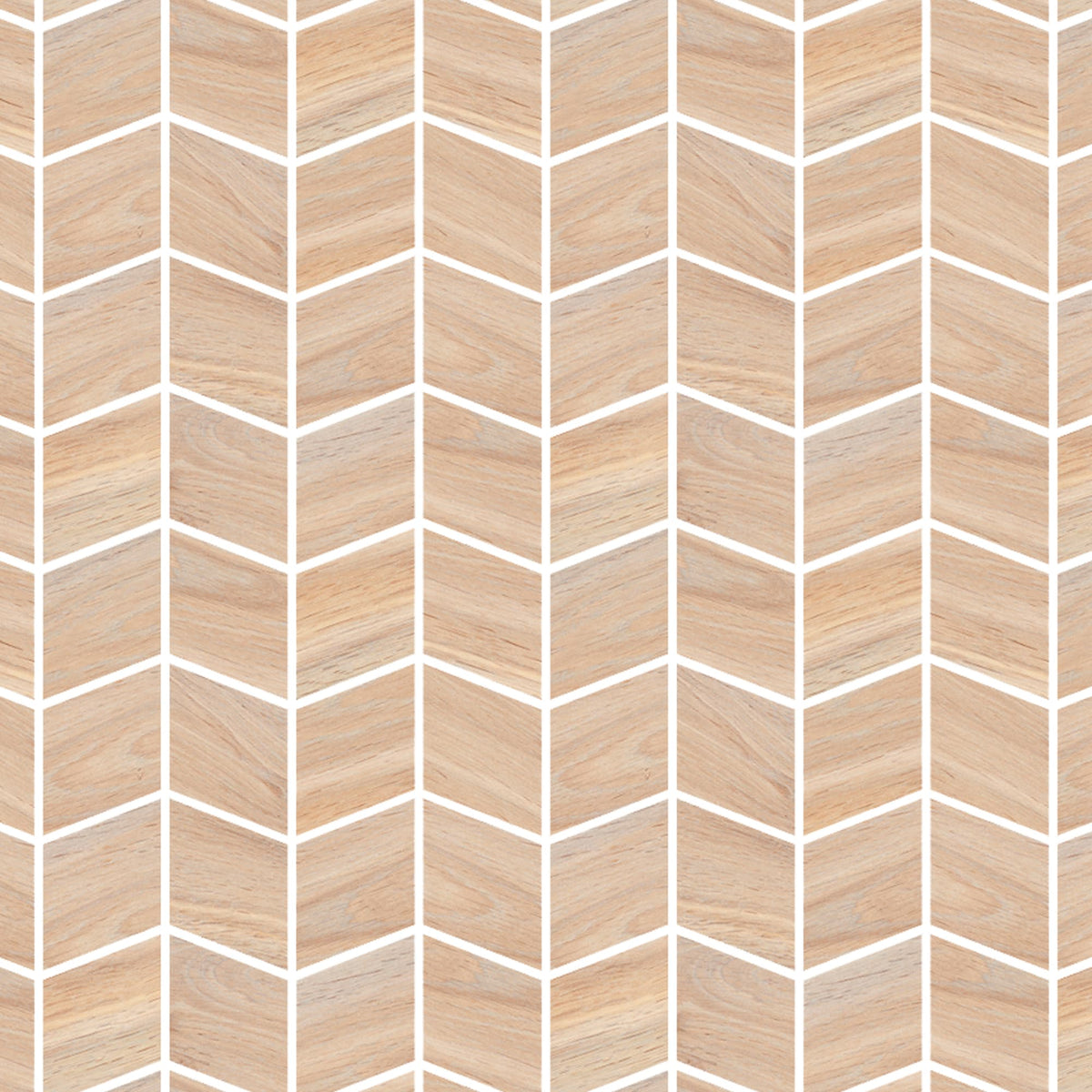 Mosaïque effet Bois Chêne Clair 27,5x24x1 cm Valdoro - Sol et mur intérieur