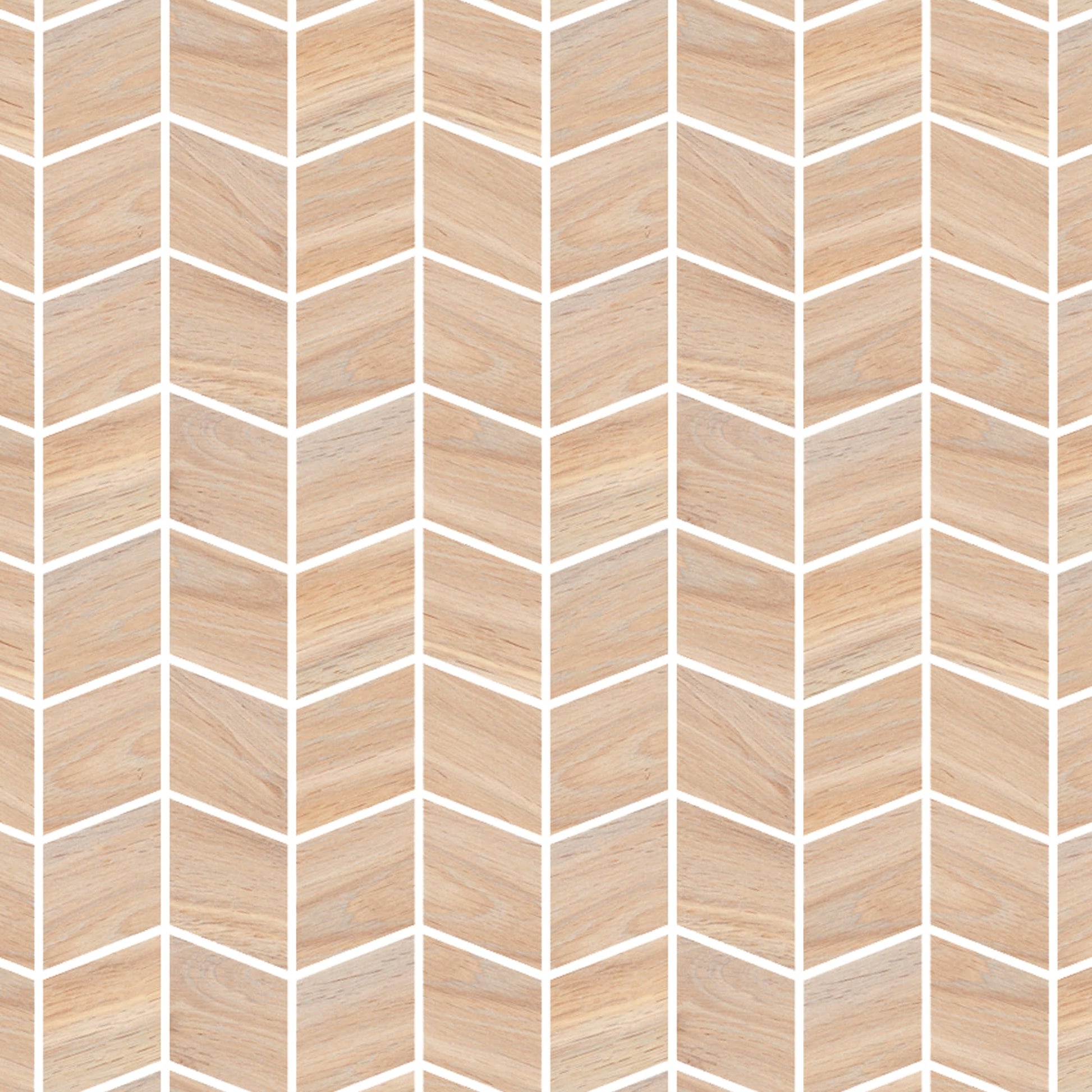 Mosaïque effet Bois Chêne Clair 27,5x24x1 cm Valdoro - Sol et mur intérieur