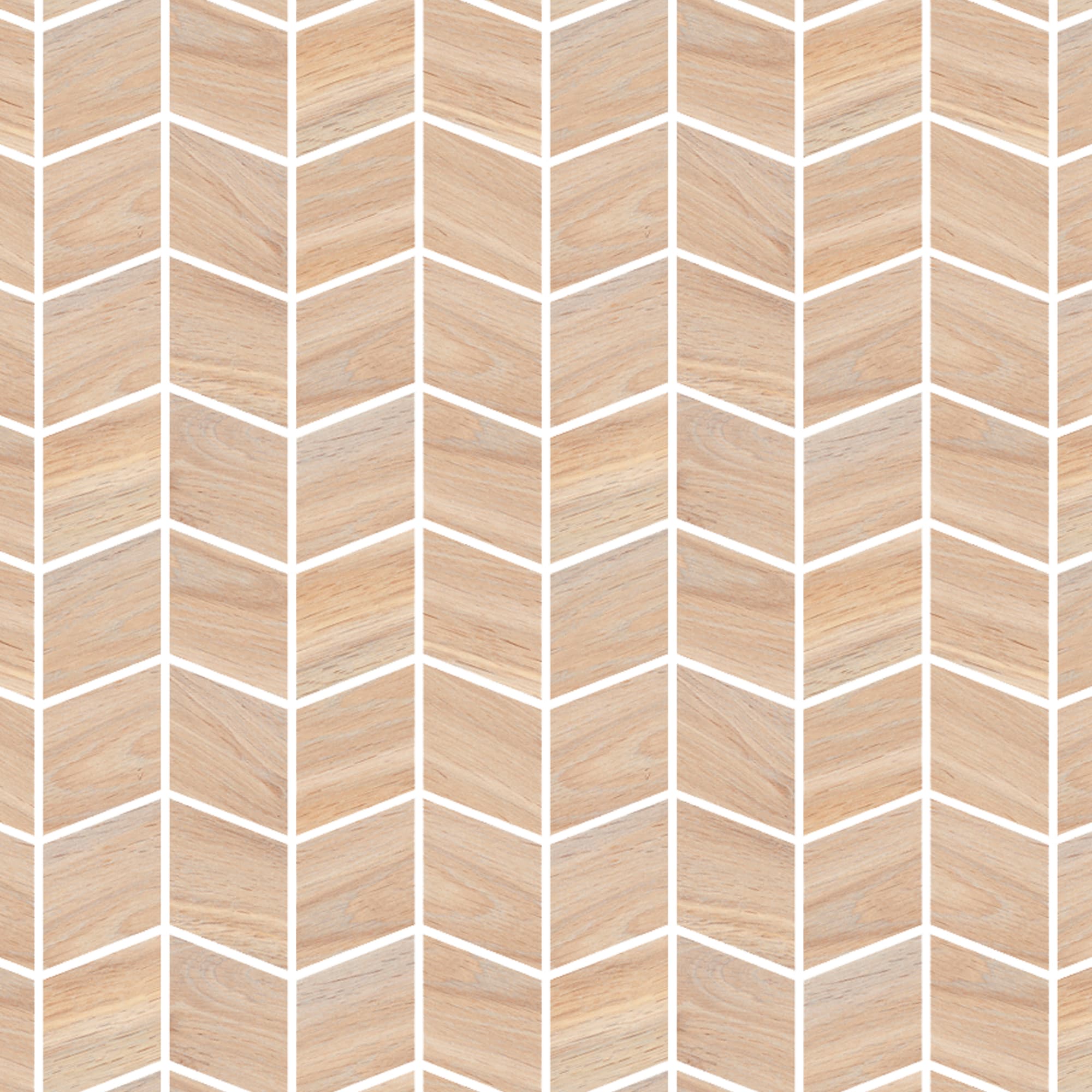 Mosaïque effet Bois Chêne Clair 27,5x24x1 cm Valdoro - Sol et mur intérieur