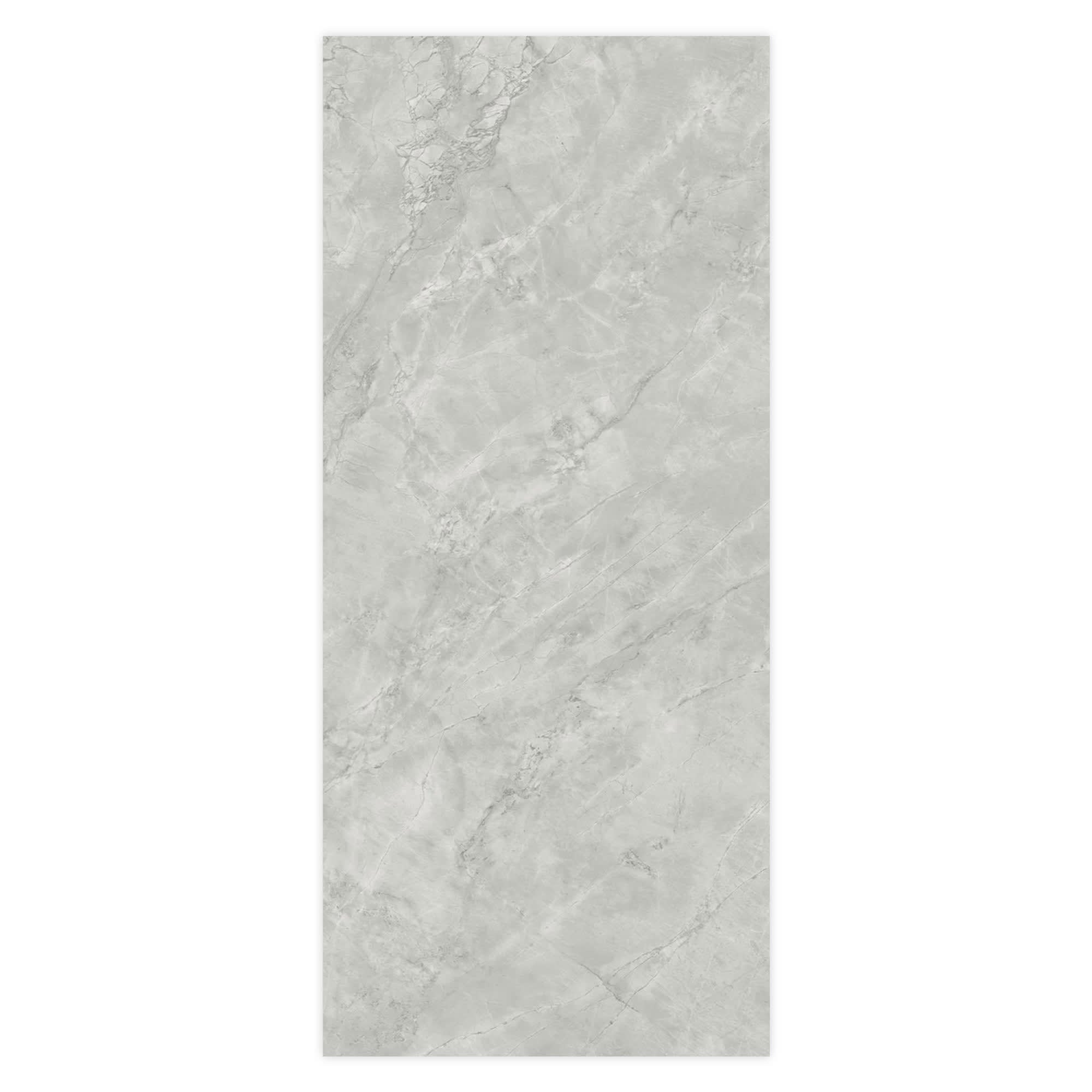 Carrelage effet Marbre Gris Mist 278x120x0,6 cm Silk Montira - Mur intérieur