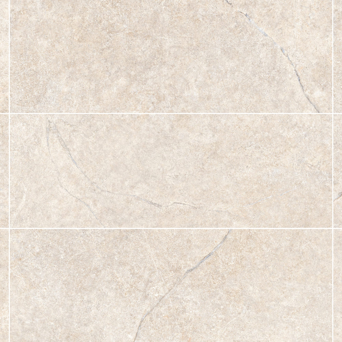 Carrelage effet Pierre Beige Coquille 100x33,3x0,86 cm Torvane - Mur intérieur