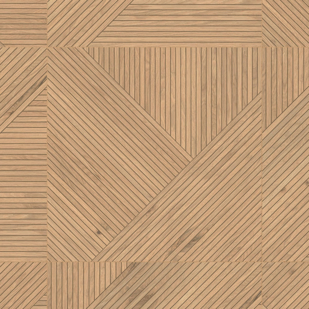 Carrelage effet Parquet Bois Chêne Rovere Grafico 60x60x0,9 cm Mat Cedrano - Sol et mur intérieur