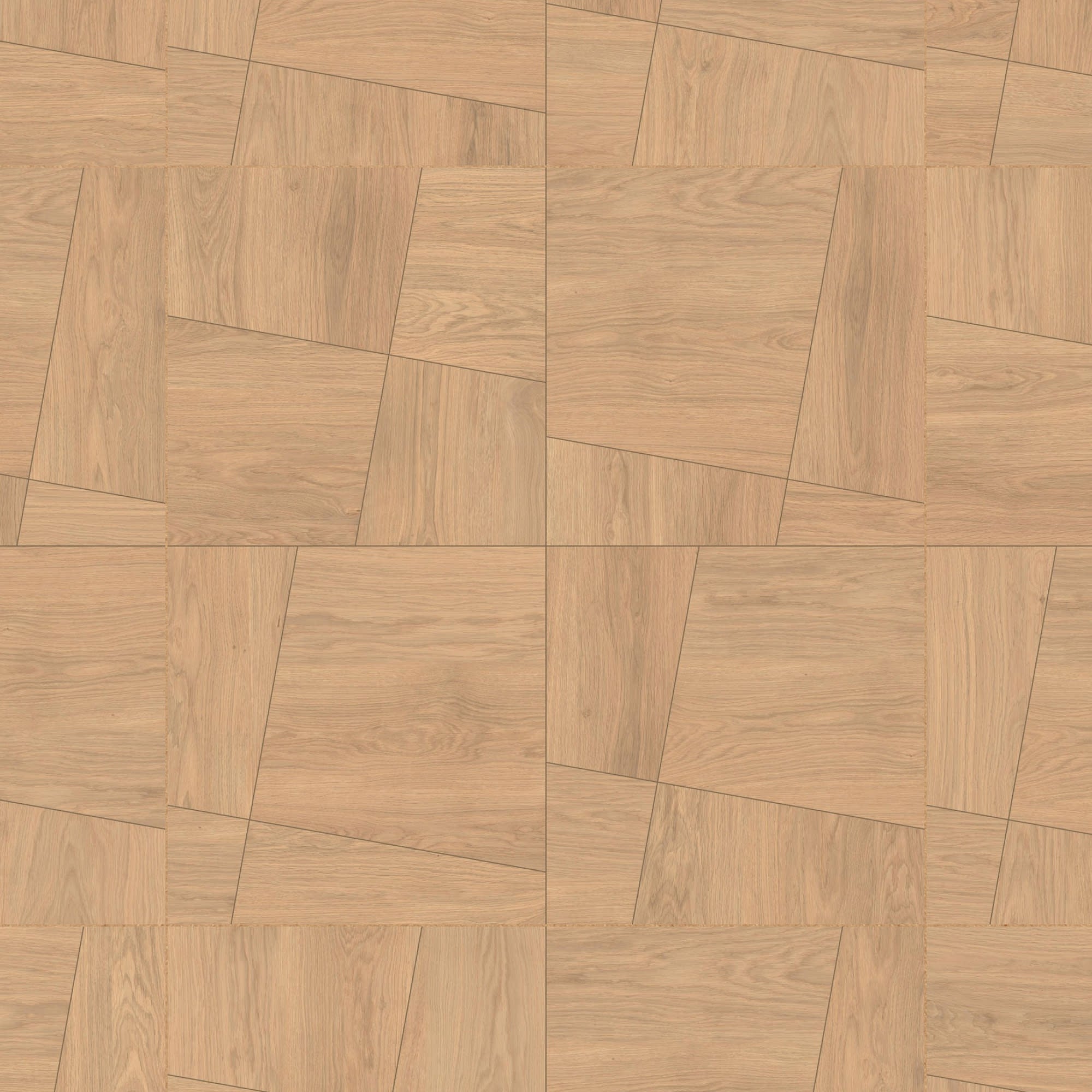 Carrelage effet Parquet Bois Chêne Rovere Modula 120x120x0,9 cm Mat Cedrano - Sol et mur intérieur