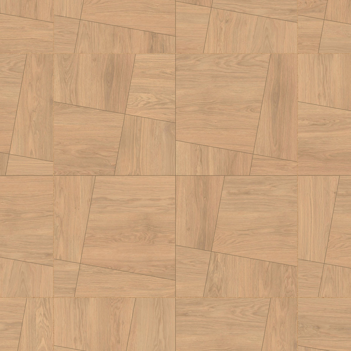 Carrelage effet Parquet Bois Chêne Rovere Modula 120x120x0,9 cm Mat Cedrano - Sol et mur intérieur