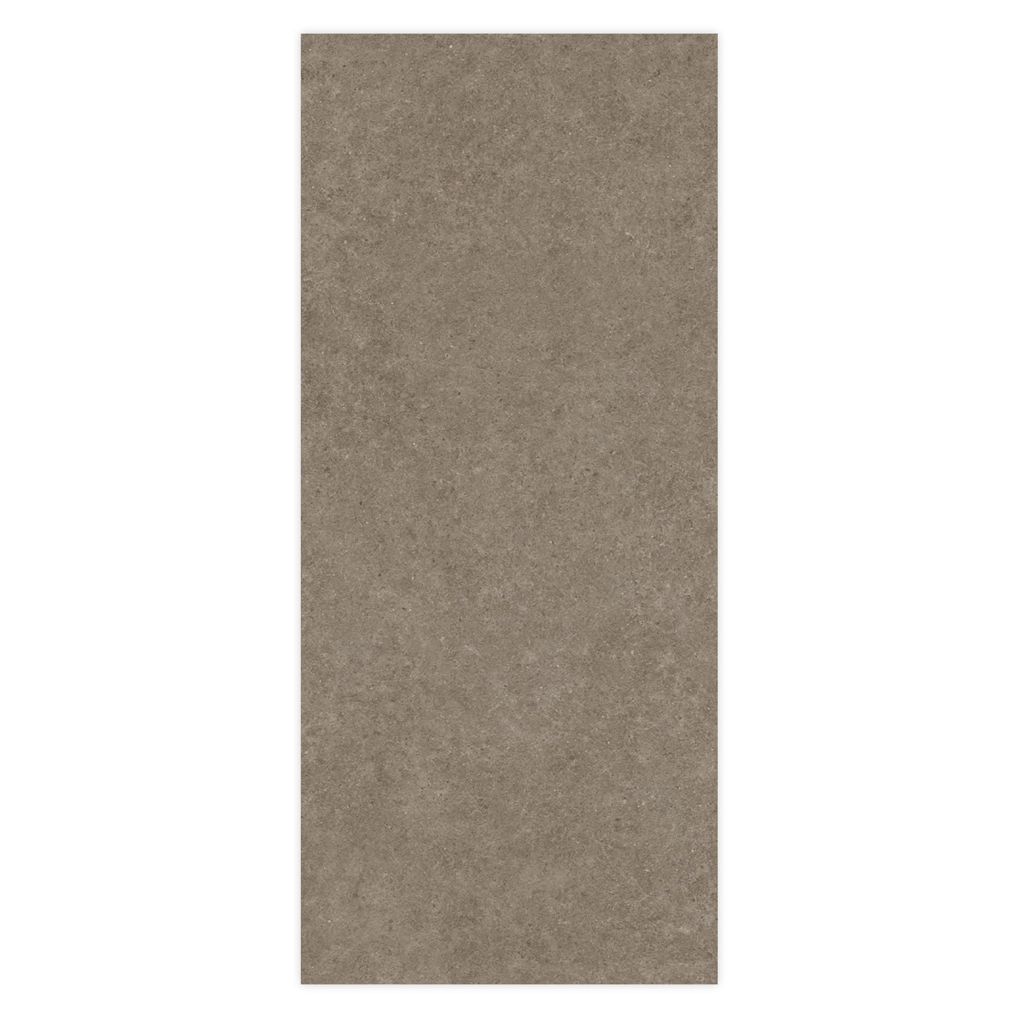 Carrelage effet Pierre Calcaire Gris Taupe 278x120x0,6 cm Mat Domella - Mur intérieur