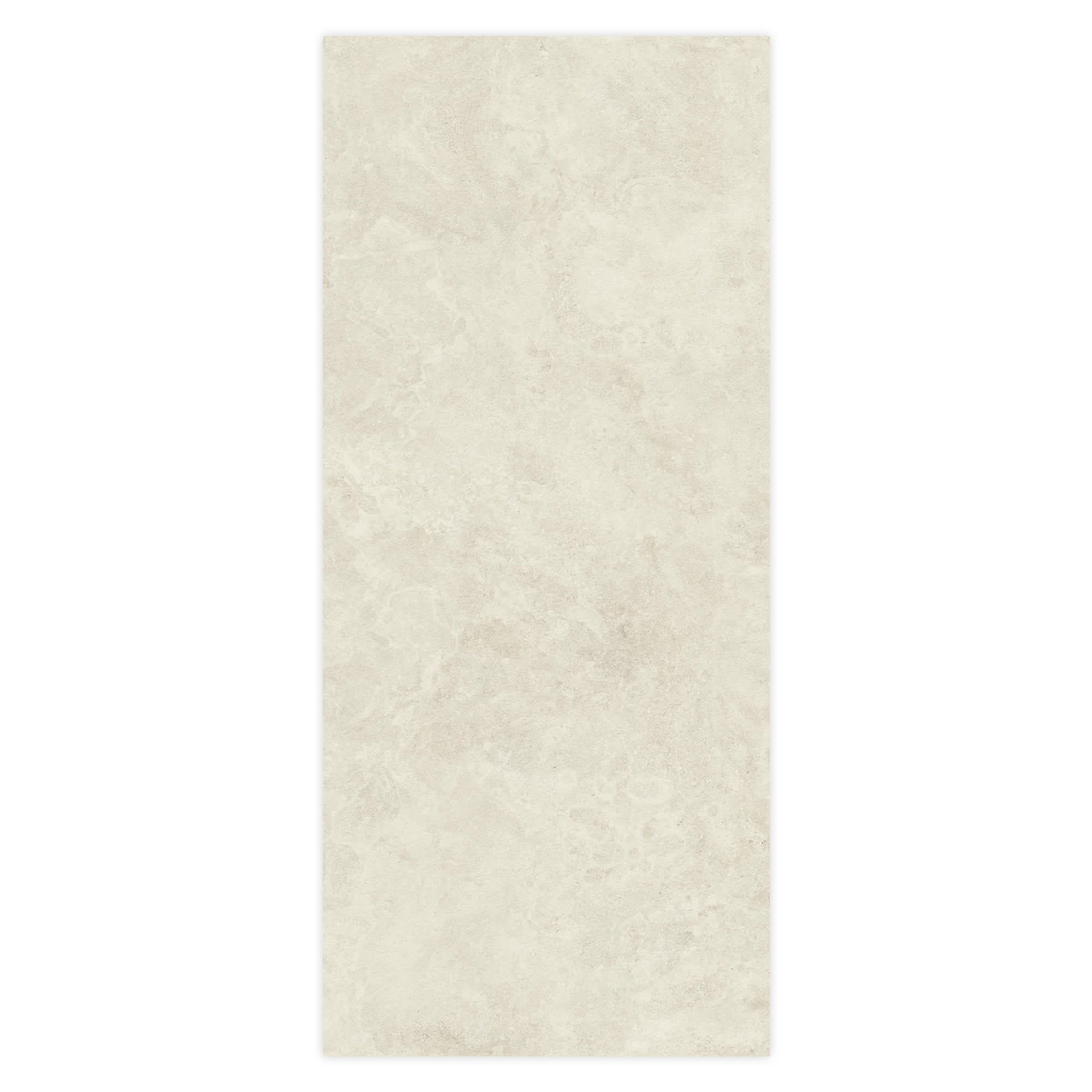 Carrelage effet Pierre Calcaire Ivoire 278x120x0,6 cm Mat Rocalta - Mur intérieur