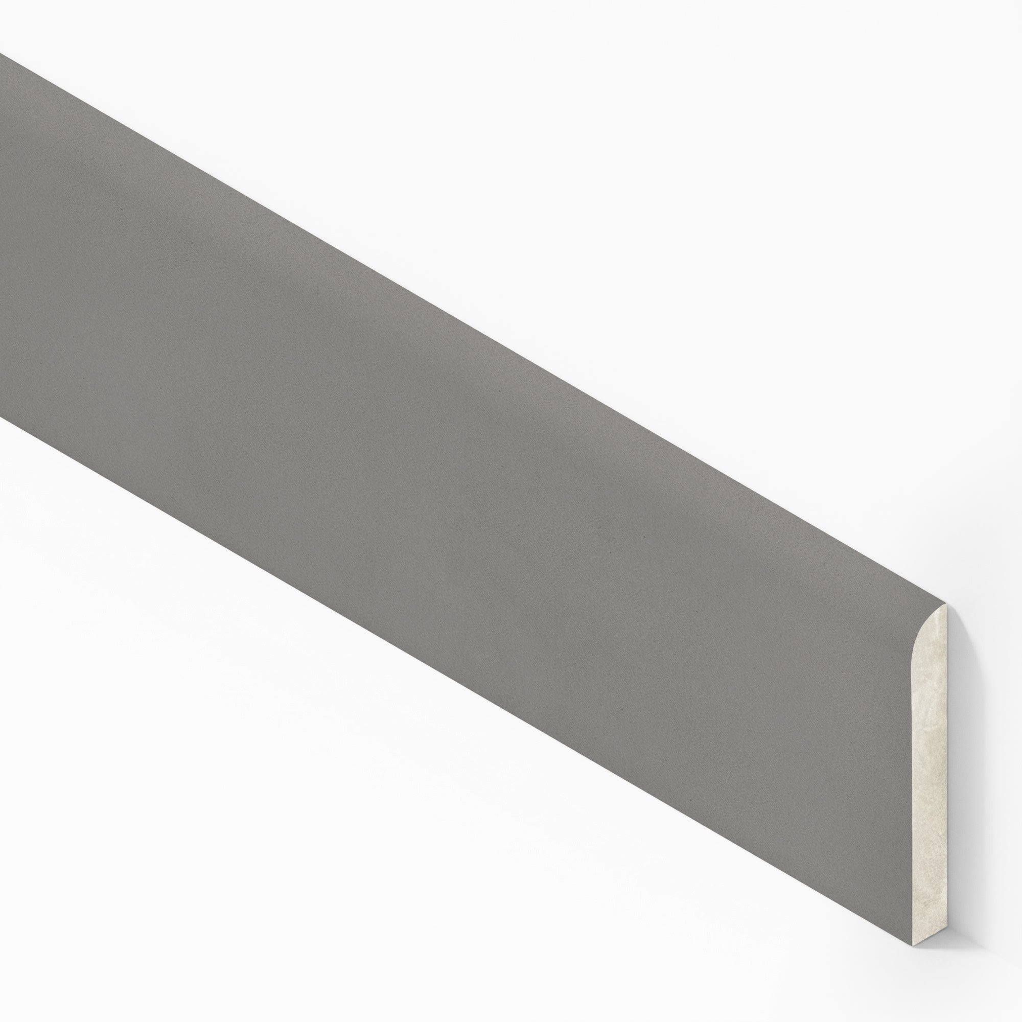 Plinthe carrelage effet Béton Gris Ombre 80x7,2 cm Mat Montera