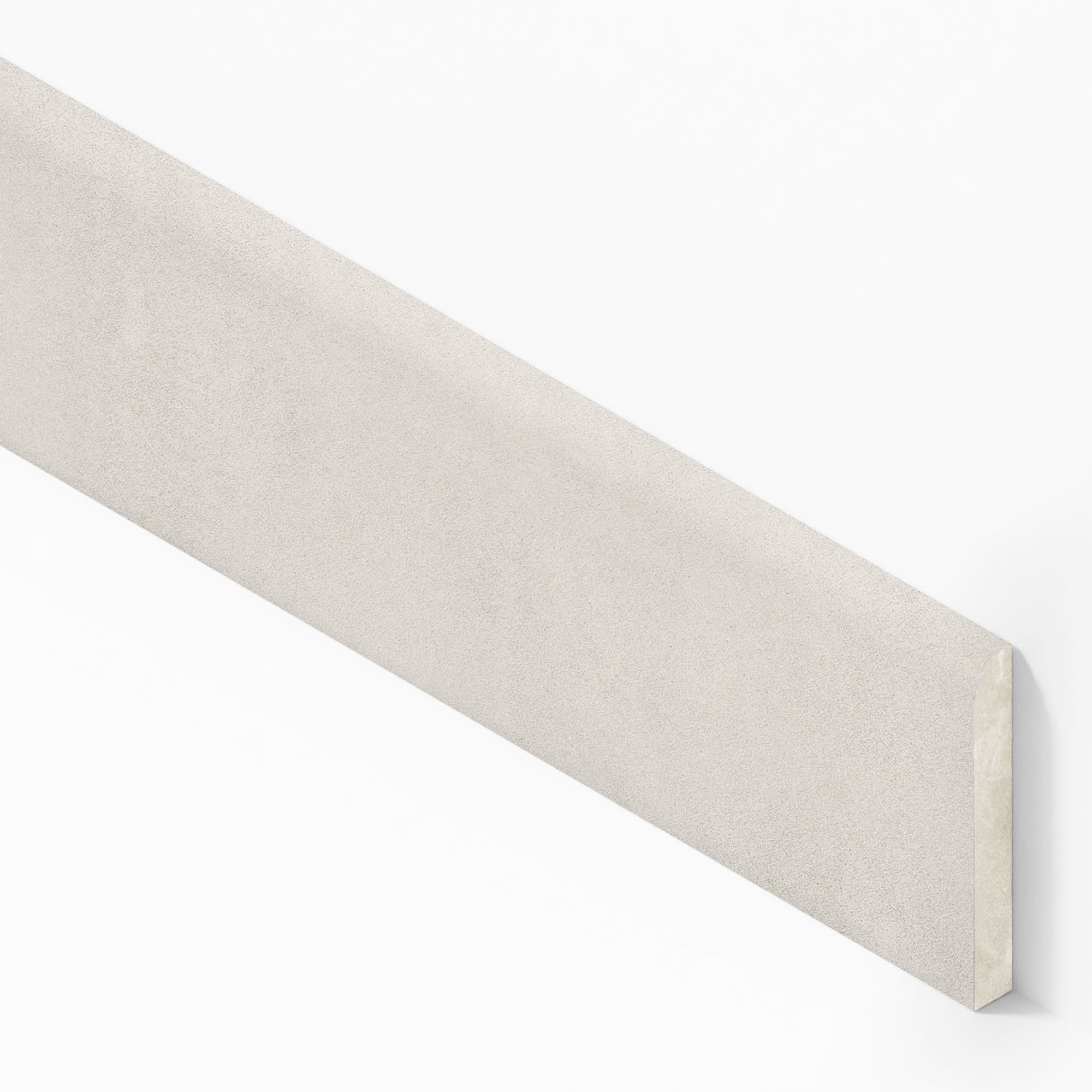 Plinthe carrelage effet Béton Gris Lune 60x7,2 cm Mat Montera