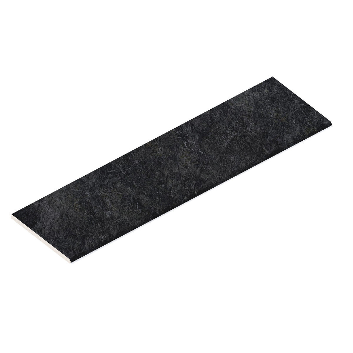 Margelle de piscine effet Pierre Quartzite Gris Dark 120x33x2 cm Bord 1/2 Rond Teravio