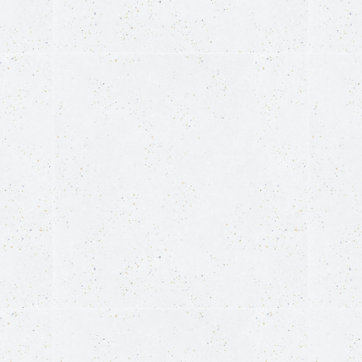 Carrelage effet Terrazzo Blanc Grisé 90x90x0,9 cm Soreli - Sol et mur intérieur