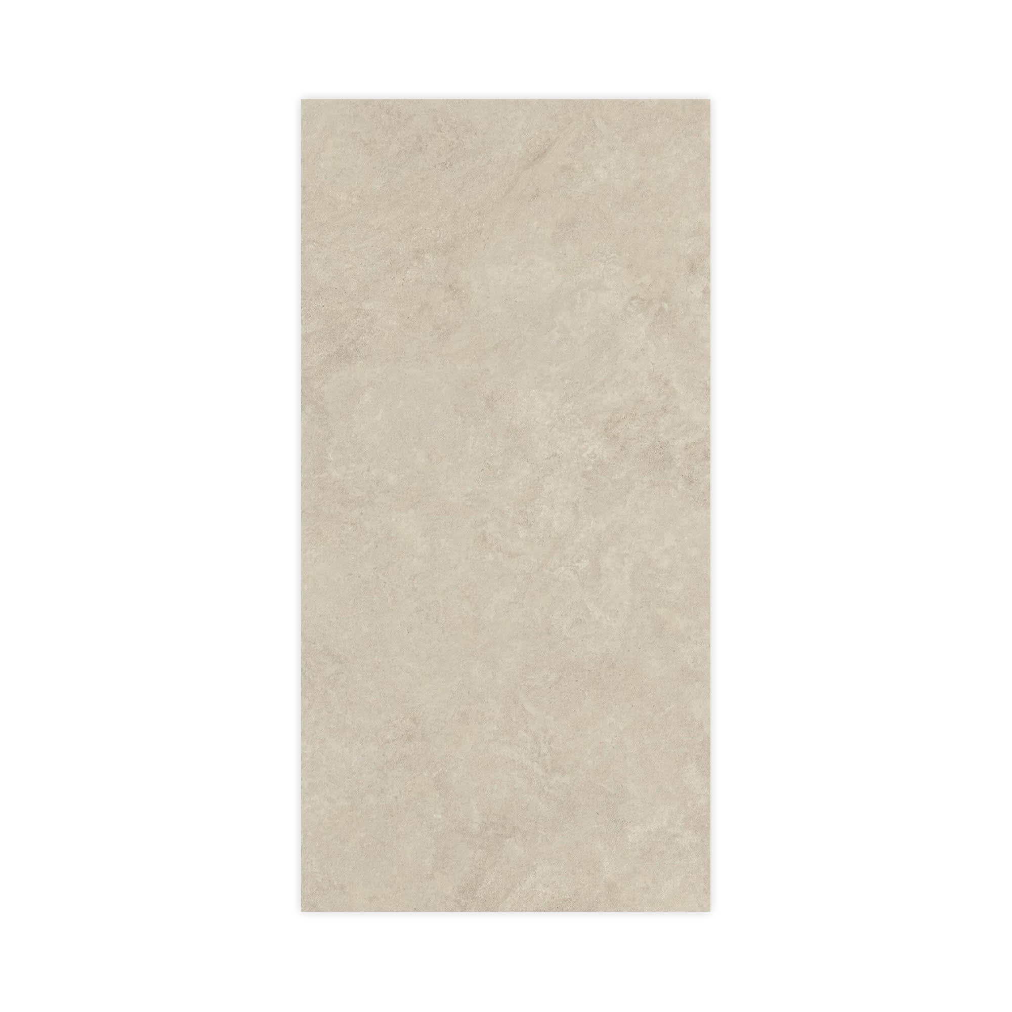 Carrelage effet Pierre Calcaire Gris Brume 240x120x0,9 cm Mat Rocalta - Mur intérieur