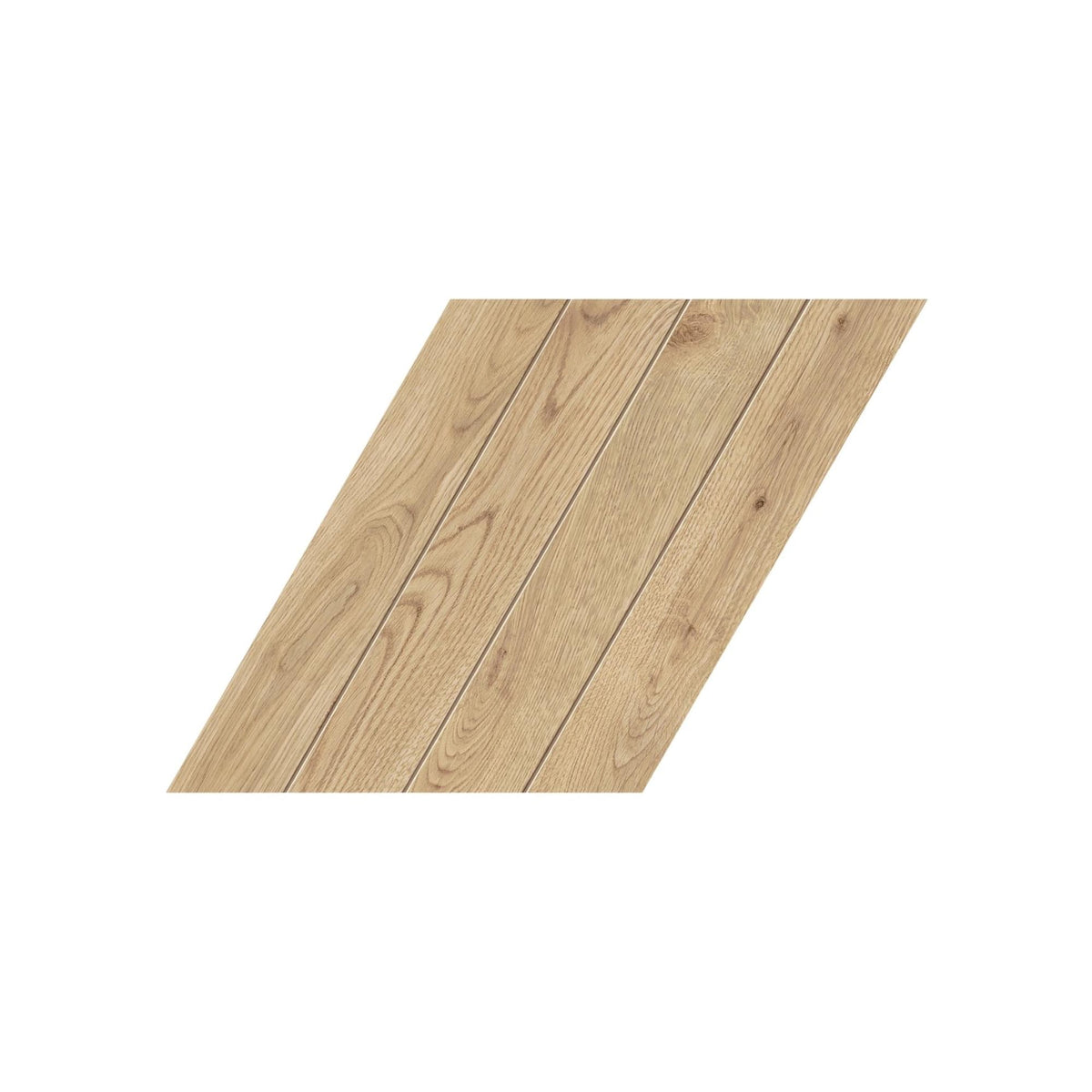 Carrelage effet Parquet Bois Chêne Ivoire Chevron Pointe de Hongrie 45x32,5x0,95 cm Mat Bravino - Sol et mur intérieur