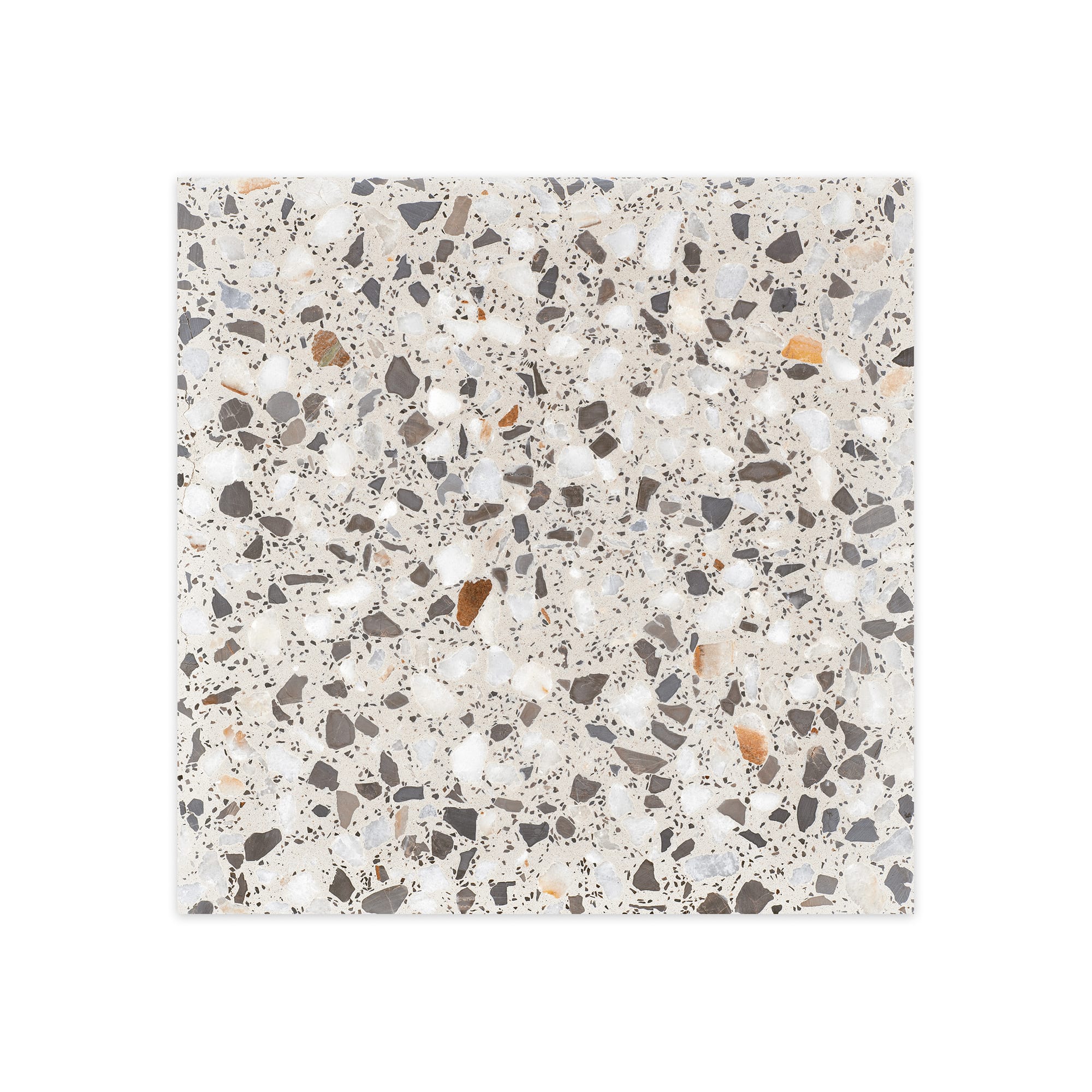 Carrelage Vintage effet Terrazzo Multicolore 45,2x45,2x0,95 cm Arelate - Sol et mur intérieur