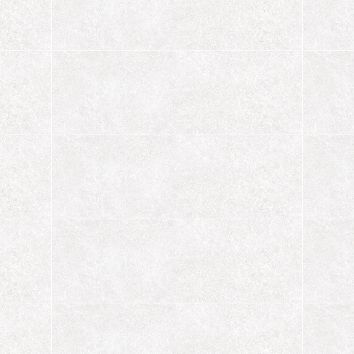 Carrelage effet Béton Blanc Lin 75x25x1,05 cm Sorelan - Mur intérieur