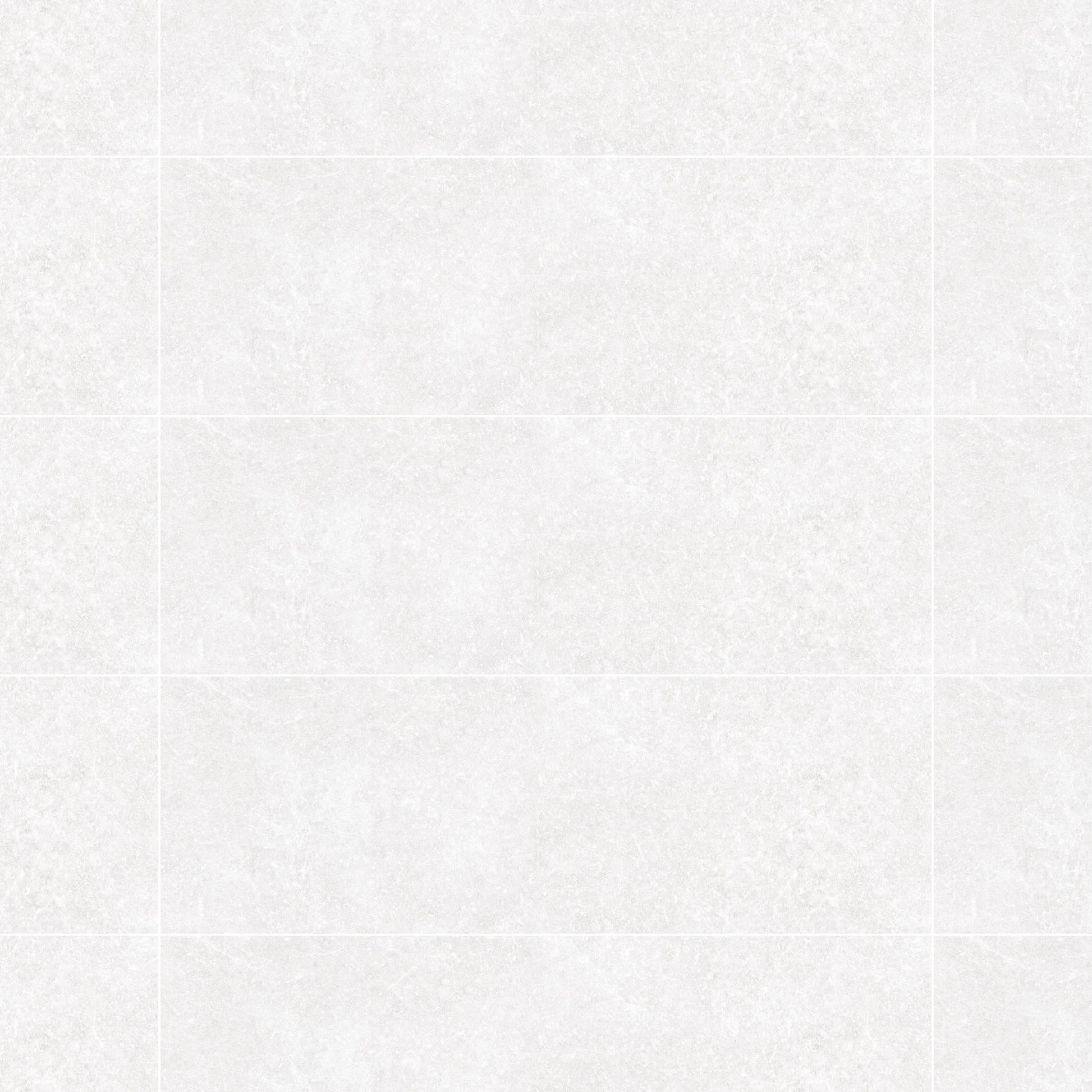 Carrelage effet Béton Blanc Lin 75x25x1,05 cm Sorelan - Mur intérieur