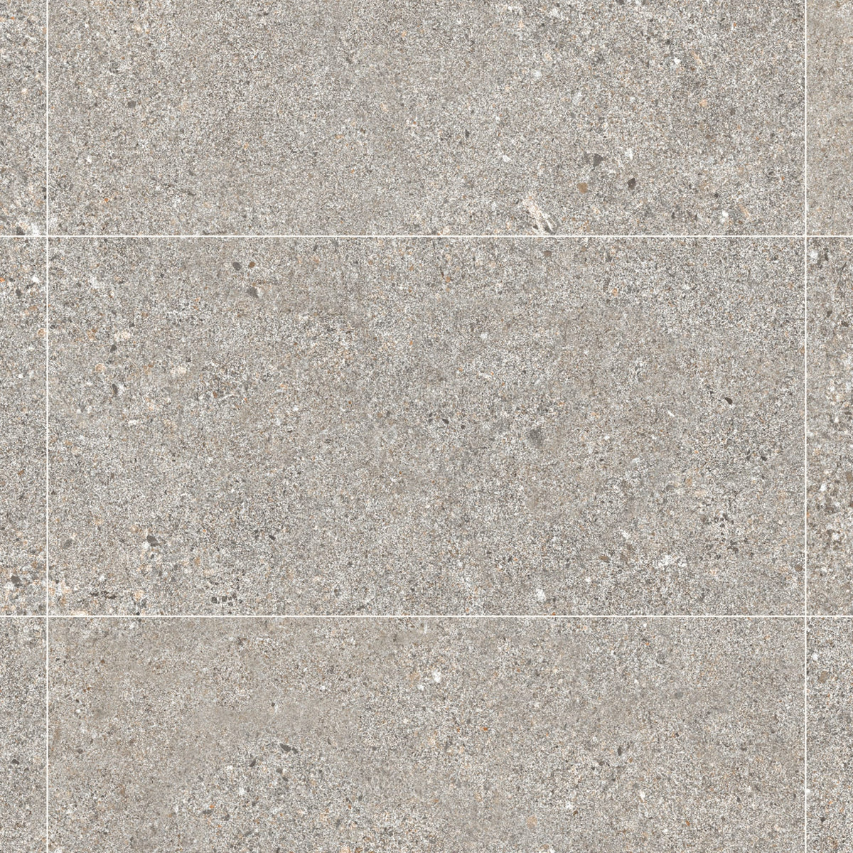 Carrelage effet Béton Gris Cendré 120x60x0,9 cm In&Out Arvelis - Sol et mur intérieur et Sol extérieur