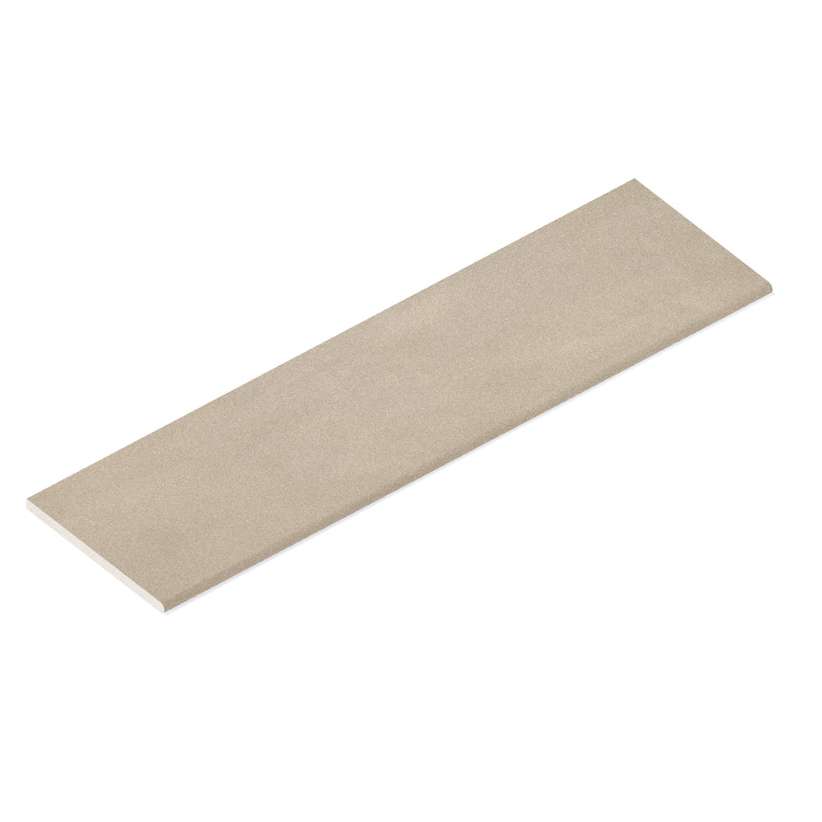 Margelle de piscine effet Béton Beige Crème 120x33x2 cm Bord 1/2 Rond Vetrano