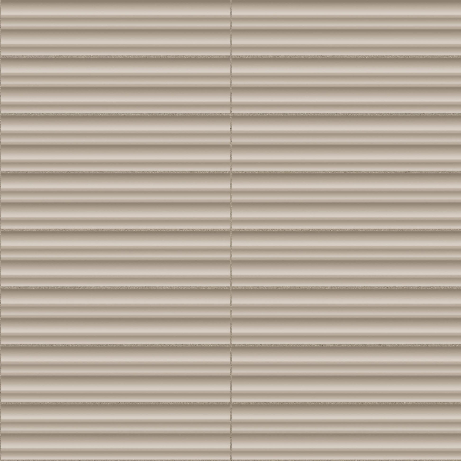Carrelage 3D Beige 25x5x1,2 cm Iseron - Mur intérieur