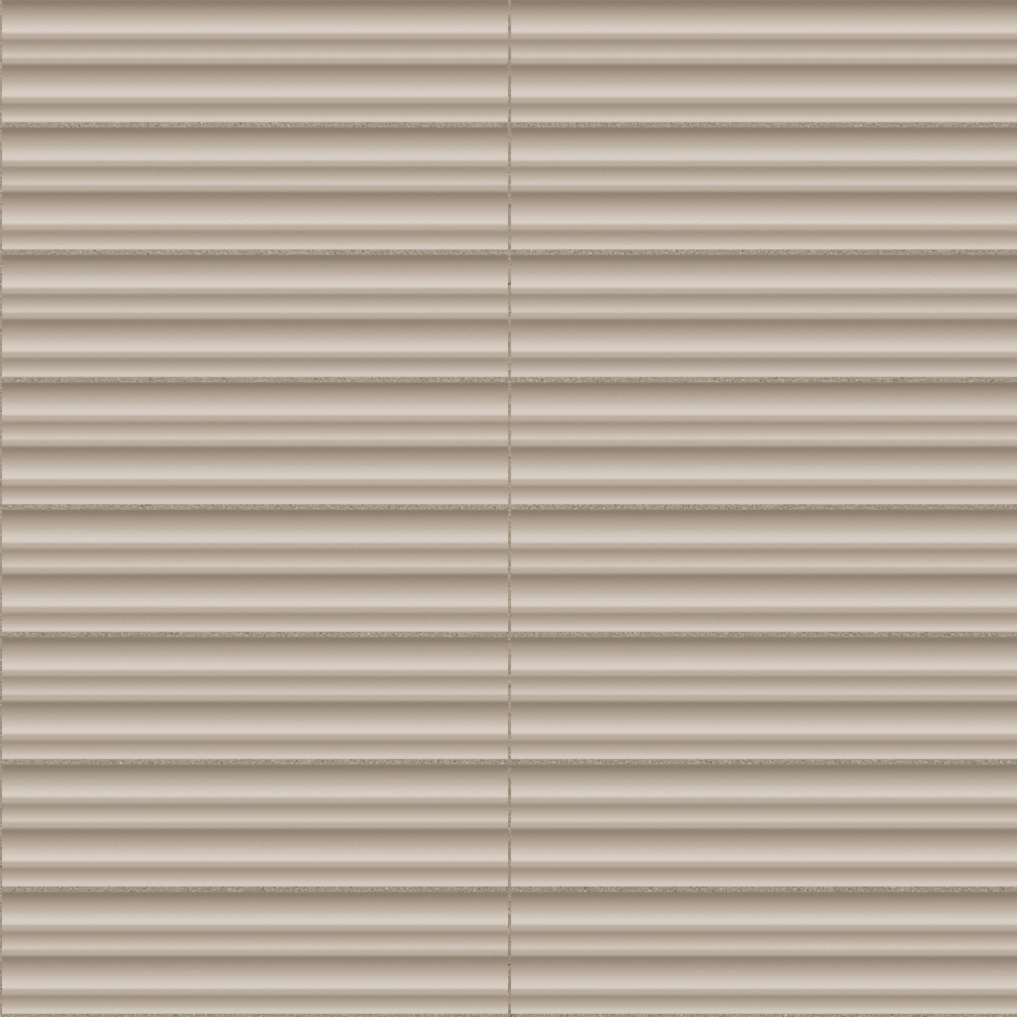Carrelage 3D Beige 25x5x1,2 cm Iseron - Mur intérieur