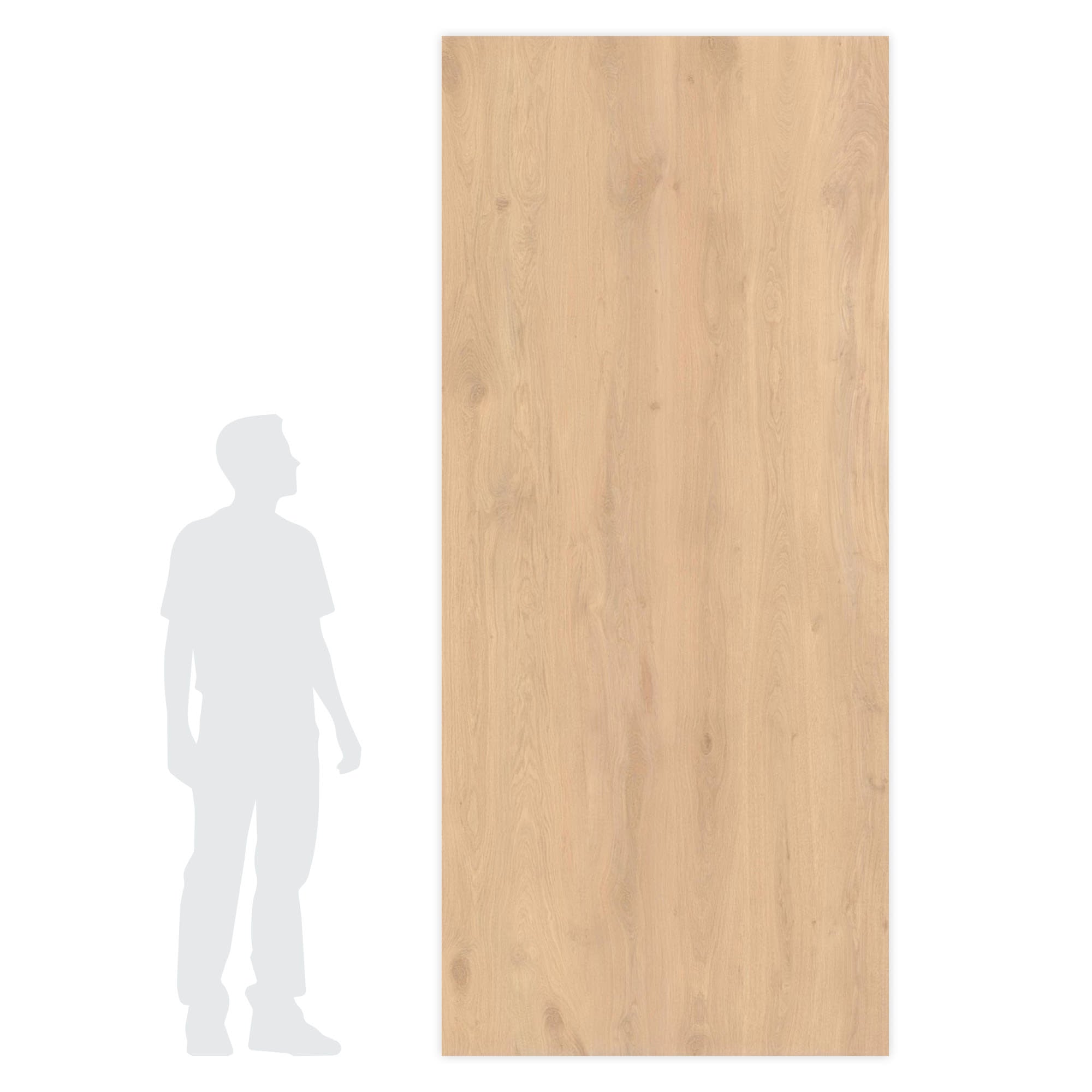 Carrelage effet Parquet Bois Chêne Luce 278x120x0,6 cm Mat Cedrano - Mur intérieur
