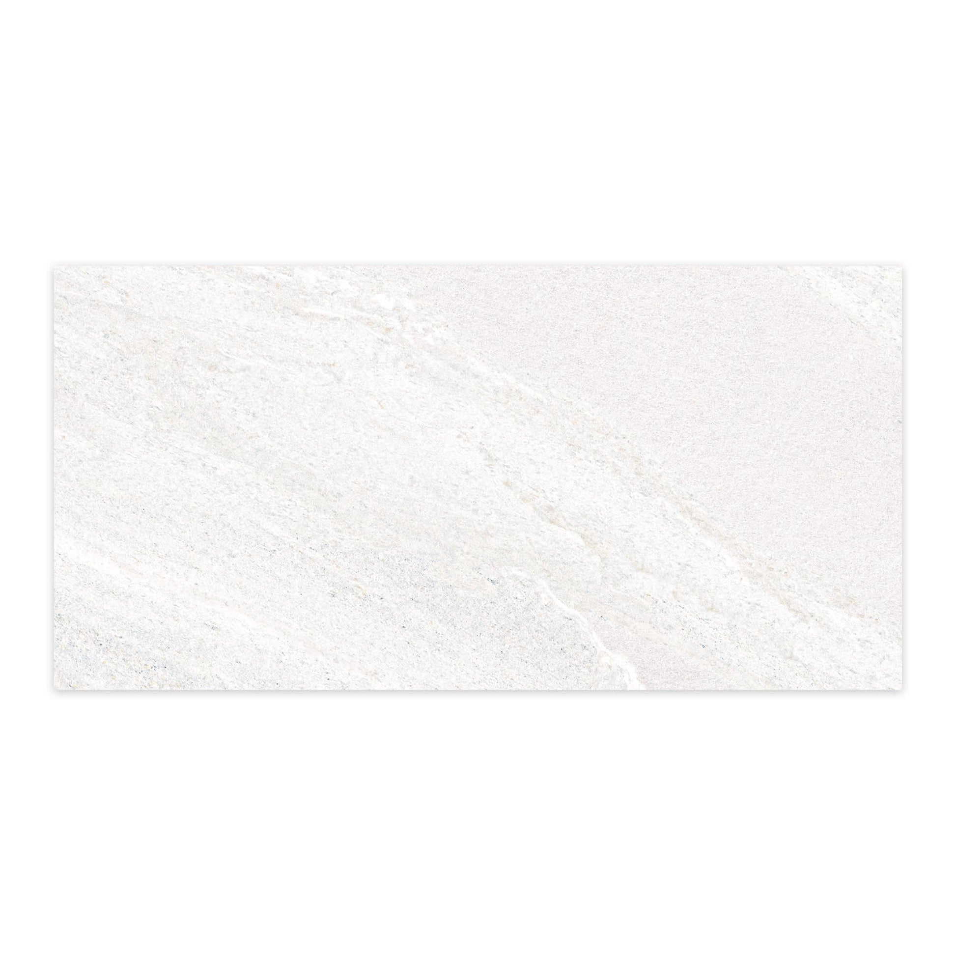 Carrelage effet Pierre Gris Perle 120x60x0,9 cm In&Out Torvane - Sol et mur intérieur et Sol extérieur