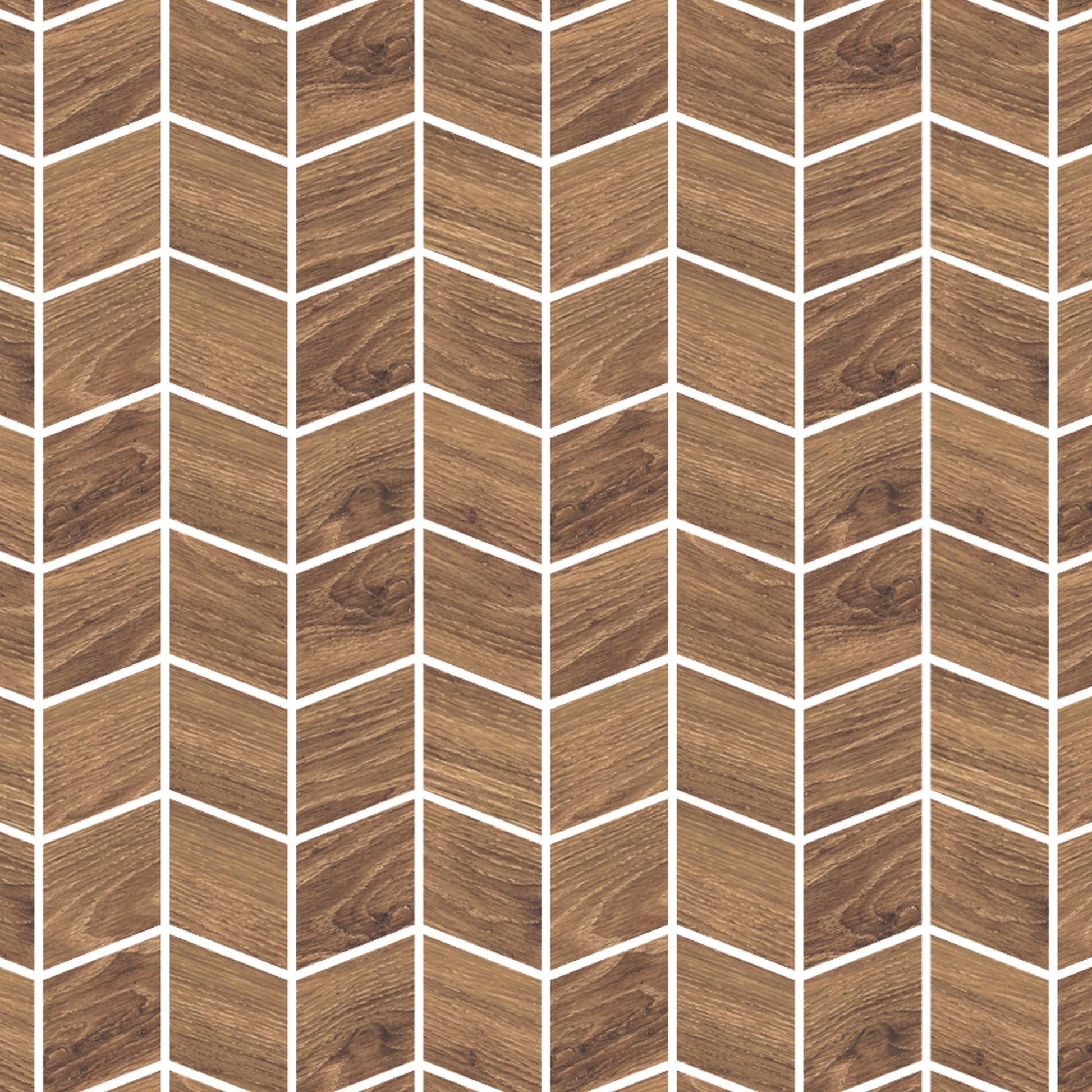 Mosaïque effet Bois Chêne Cuir 27,5x24x1 cm Valdoro - Sol et mur intérieur