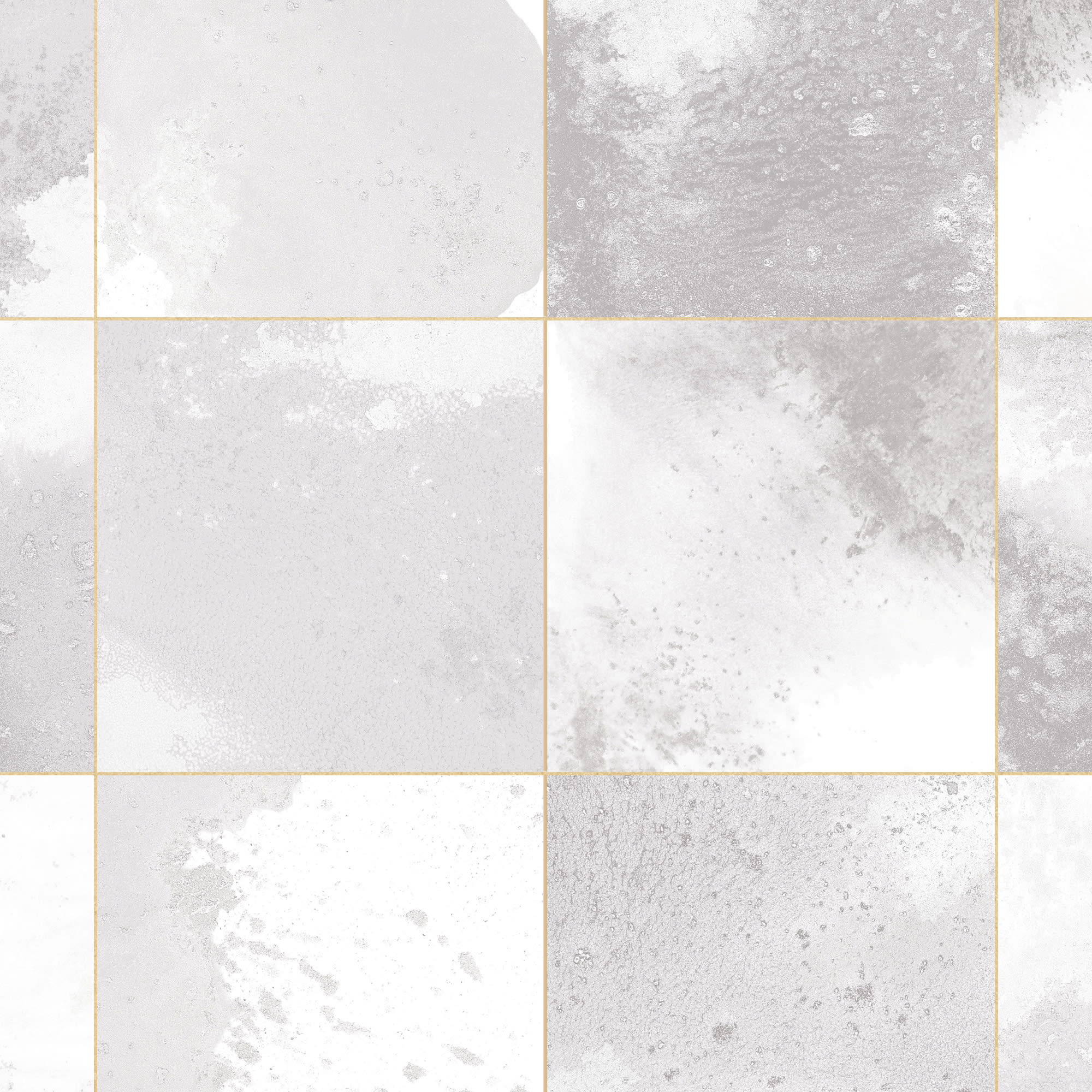 Carrelage Vintage effet Zellige Gris 40x20x1,03 cm Atelora - Mur intérieur