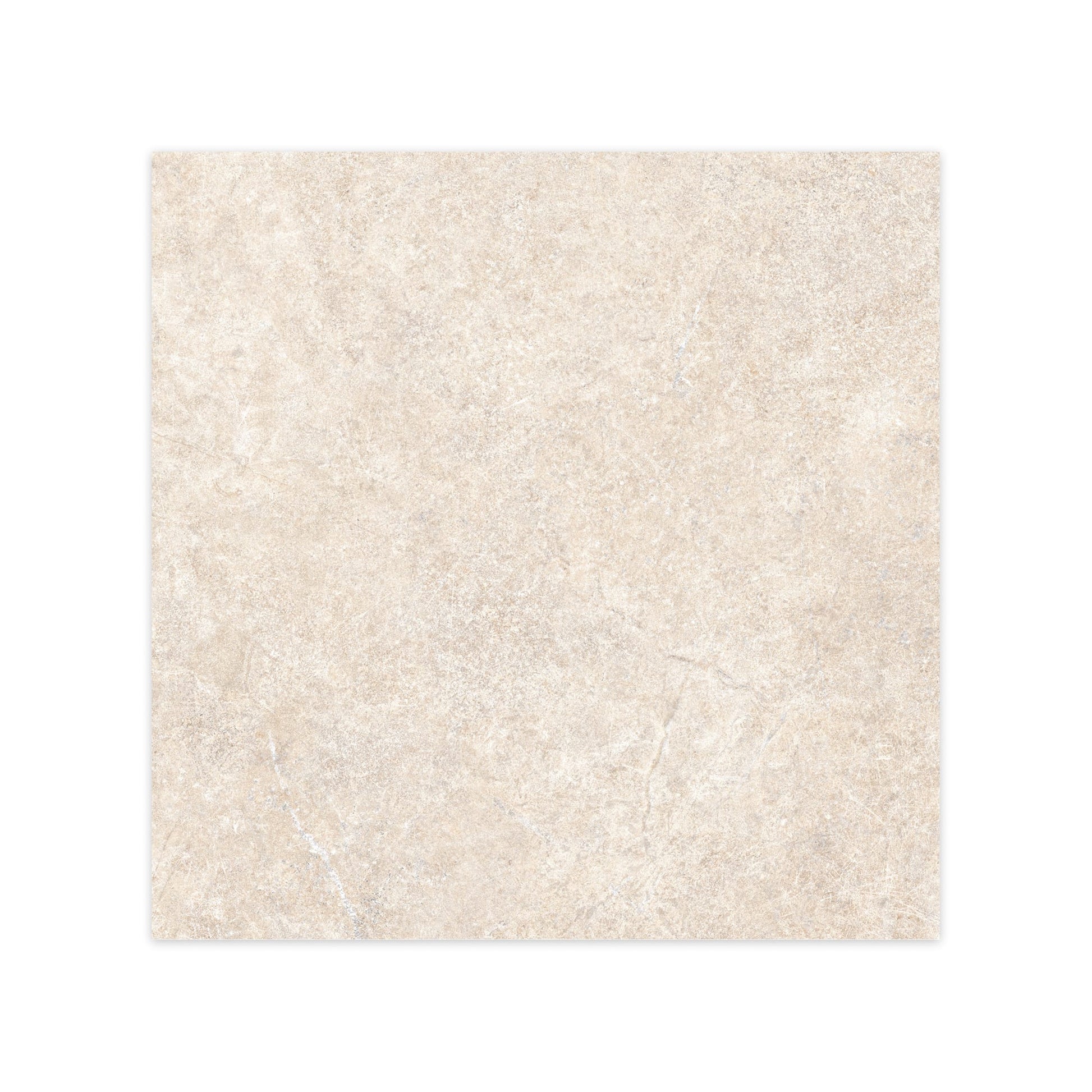 Carrelage effet Pierre Beige Coquille 60x60x0,9 cm In&Out Torvane - Sol et mur intérieur et Sol extérieur