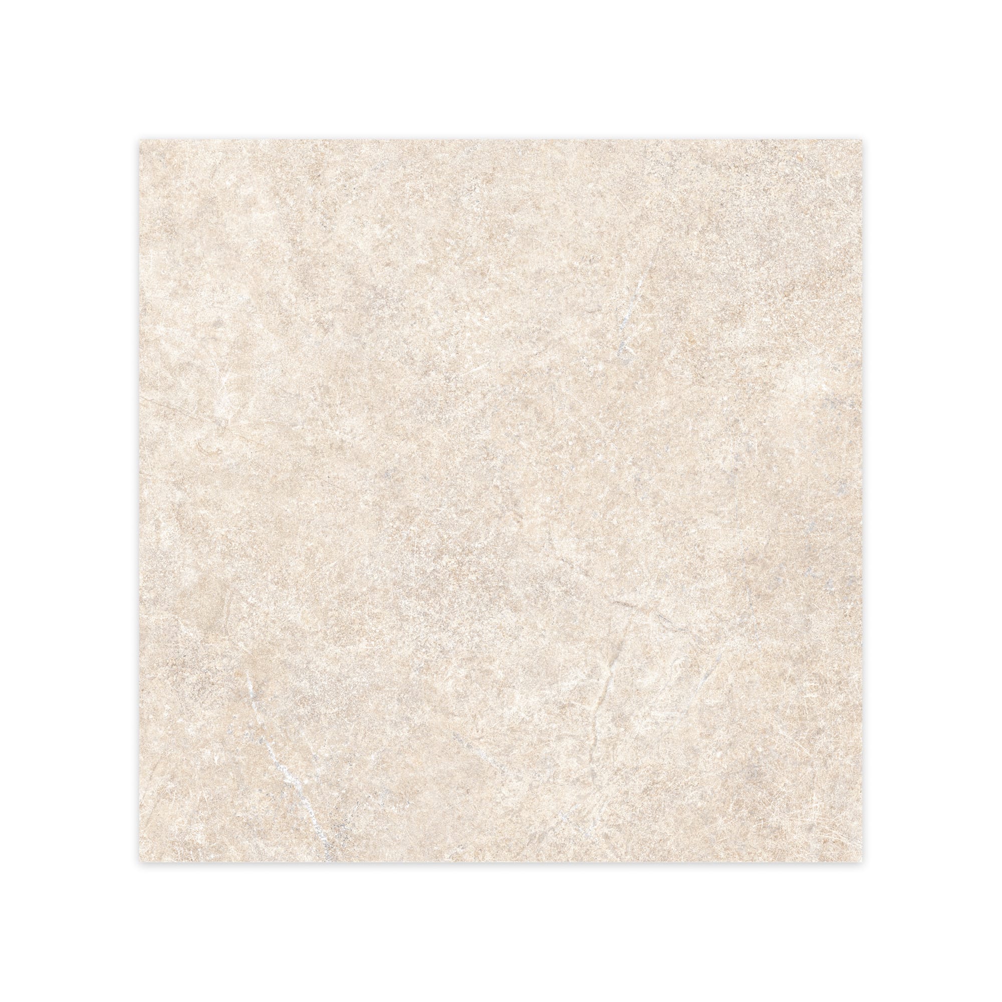 Carrelage effet Pierre Beige Coquille 60x60x0,9 cm In&Out Torvane - Sol et mur intérieur et Sol extérieur
