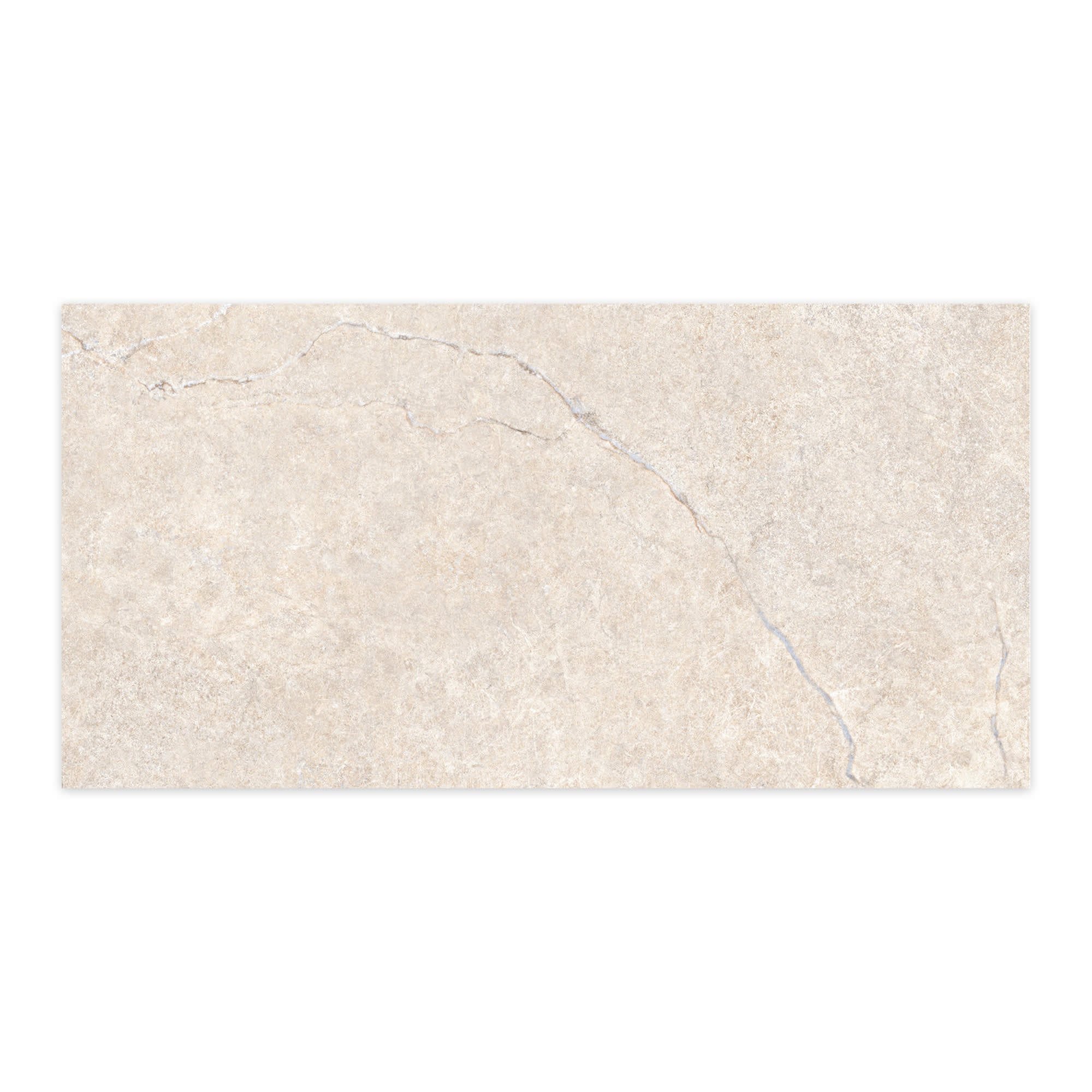 Carrelage effet Pierre Beige Coquille 120x60x0,9 cm In&Out Torvane - Sol et mur intérieur et Sol extérieur