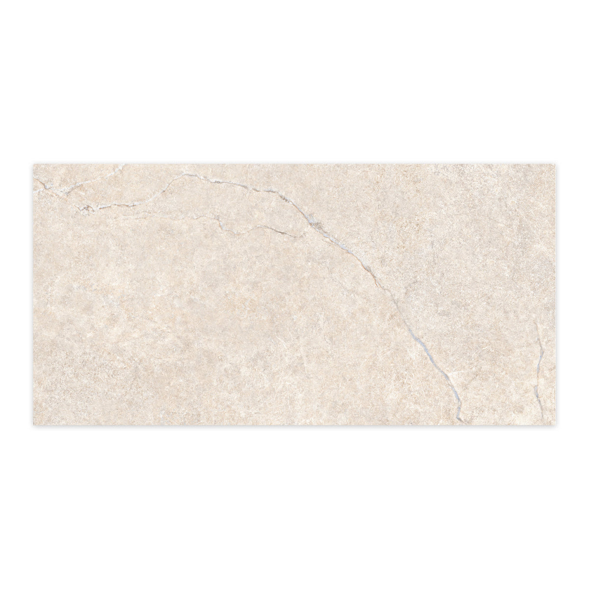 Carrelage effet Pierre Beige Coquille 120x60x0,9 cm In&Out Torvane - Sol et mur intérieur et Sol extérieur