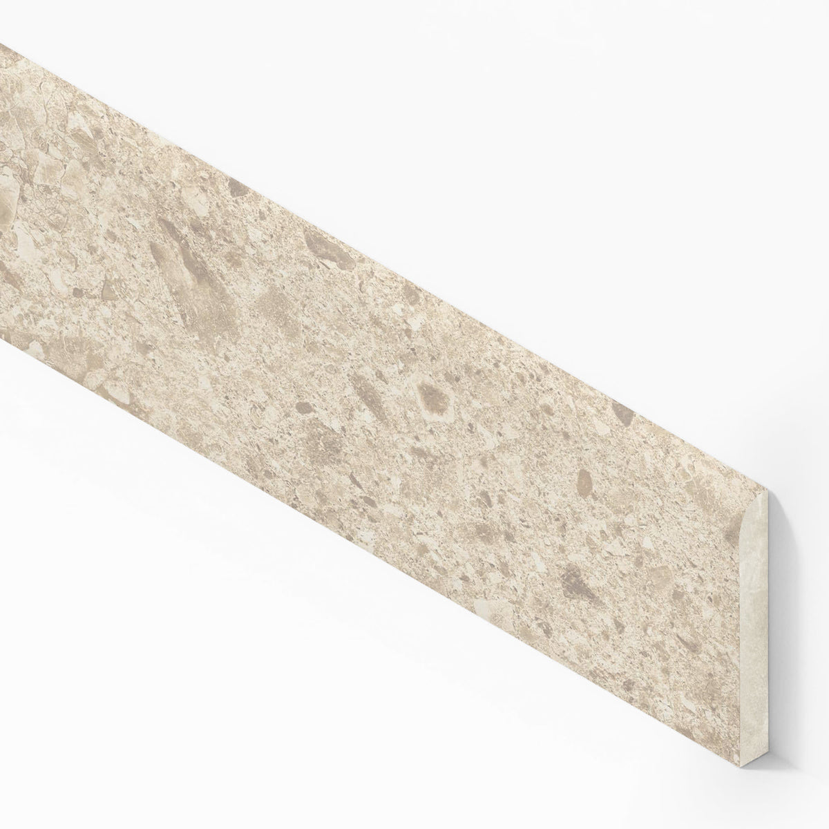 Plinthe carrelage effet Pierre Ceppo di Gré Beige 60x7,2 cm Mat Massira