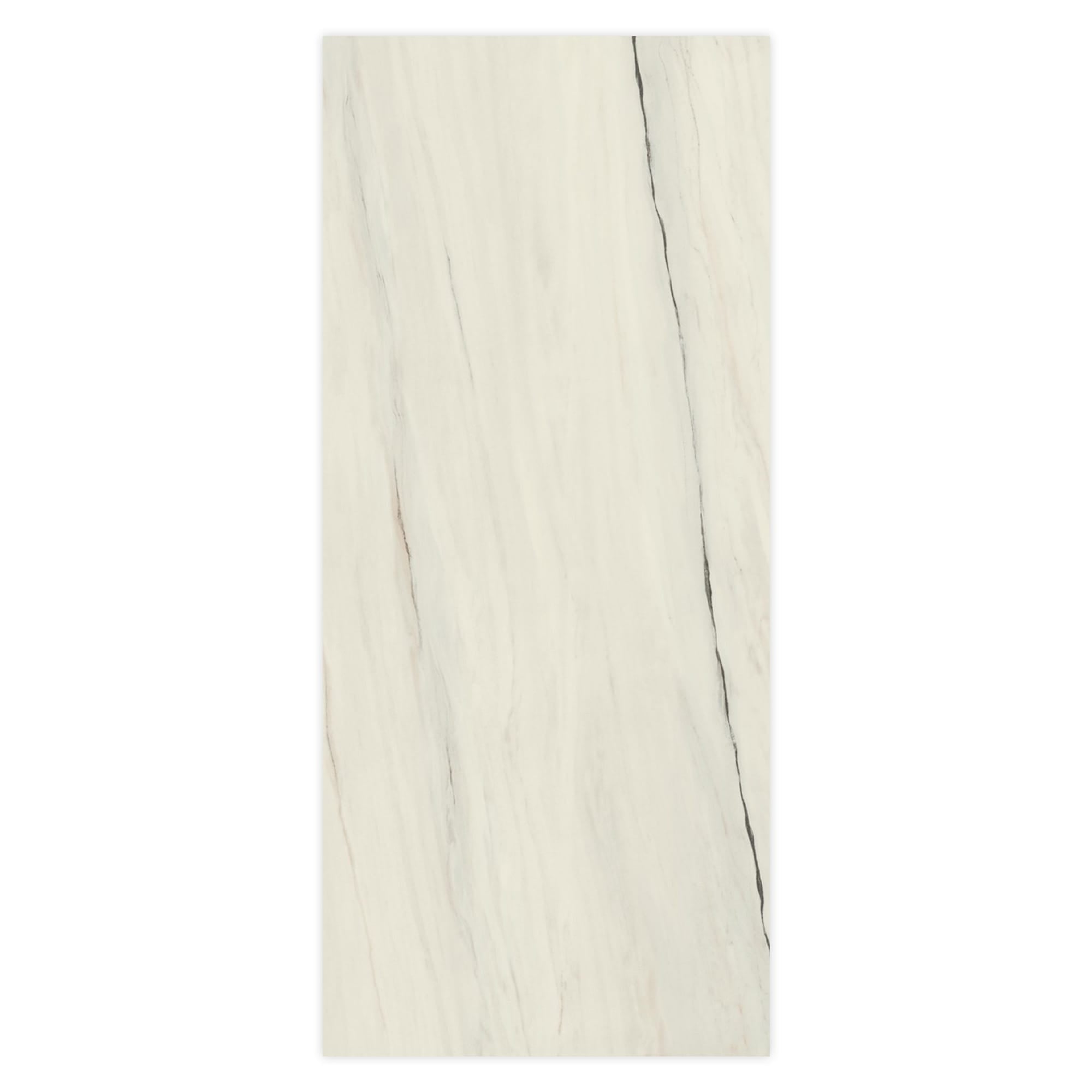 Carrelage effet Marbre Blanc Aurora 278x120x0,6 cm Mat Magnaro - Mur intérieur