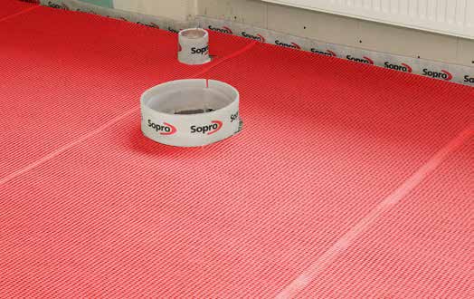 Nattes de désolidarisation, treillis et sous-couches