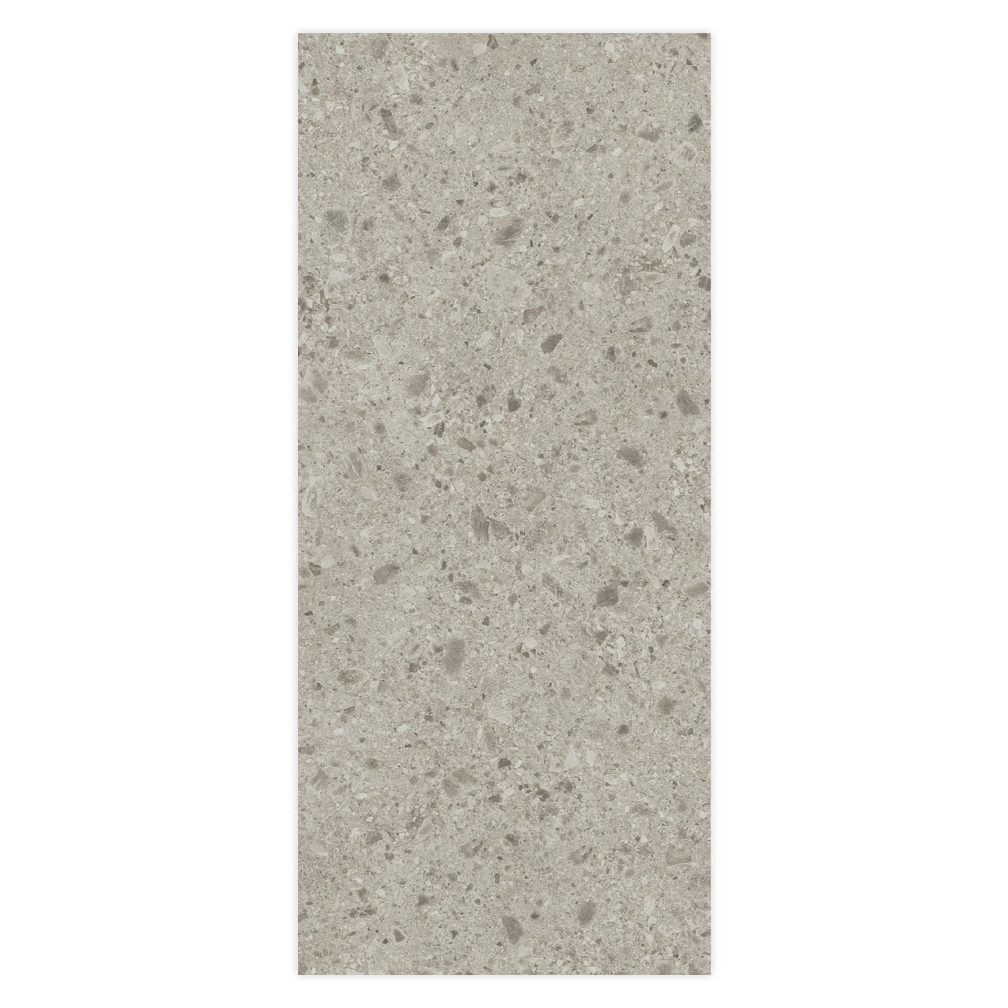 Carrelage effet Pierre Ceppo di Gré Gris Clair 278x120x0,6 cm Mat Massira - Mur intérieur
