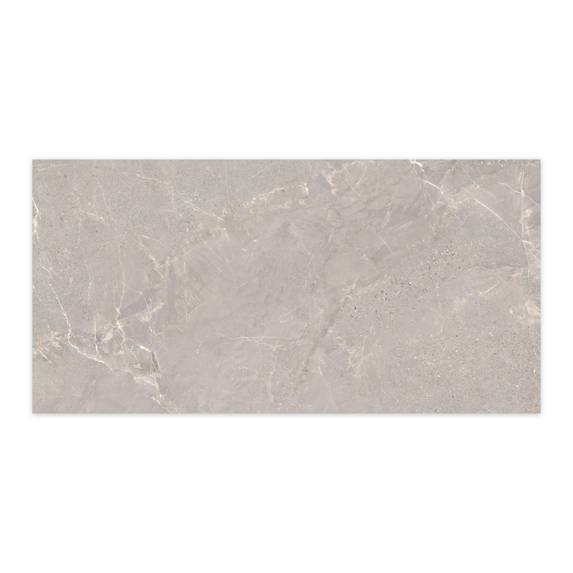 Carrelage effet Pierre Gris Silver 120x60x0,9 cm In&Out Torvane - Sol et mur intérieur et Sol extérieur