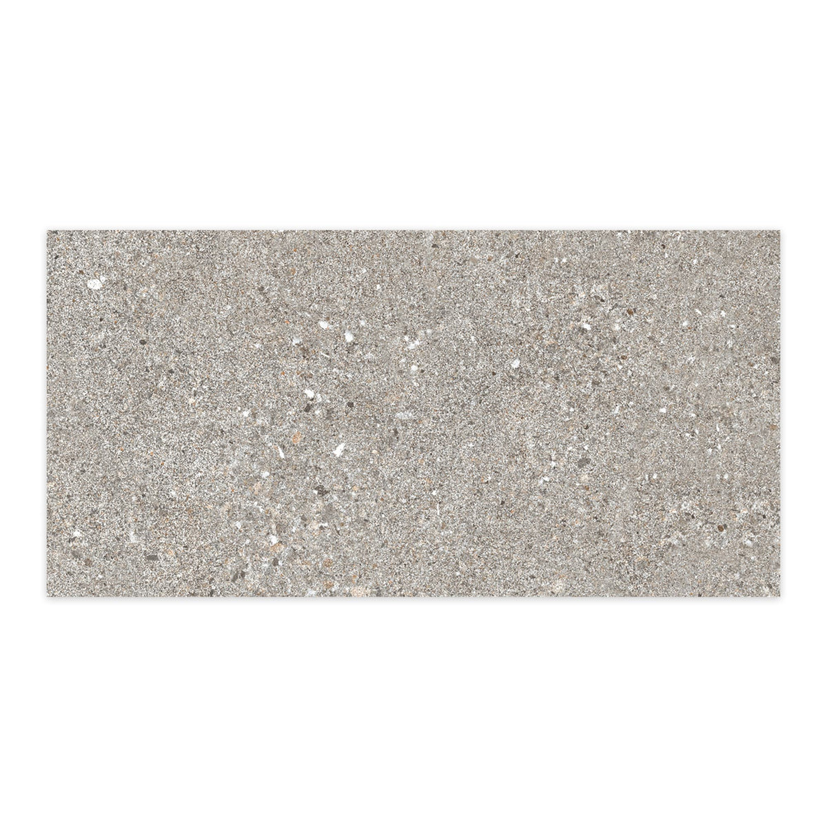 Carrelage effet Béton Gris Cendré 120x60x0,9 cm In&Out Arvelis - Sol et mur intérieur et Sol extérieur