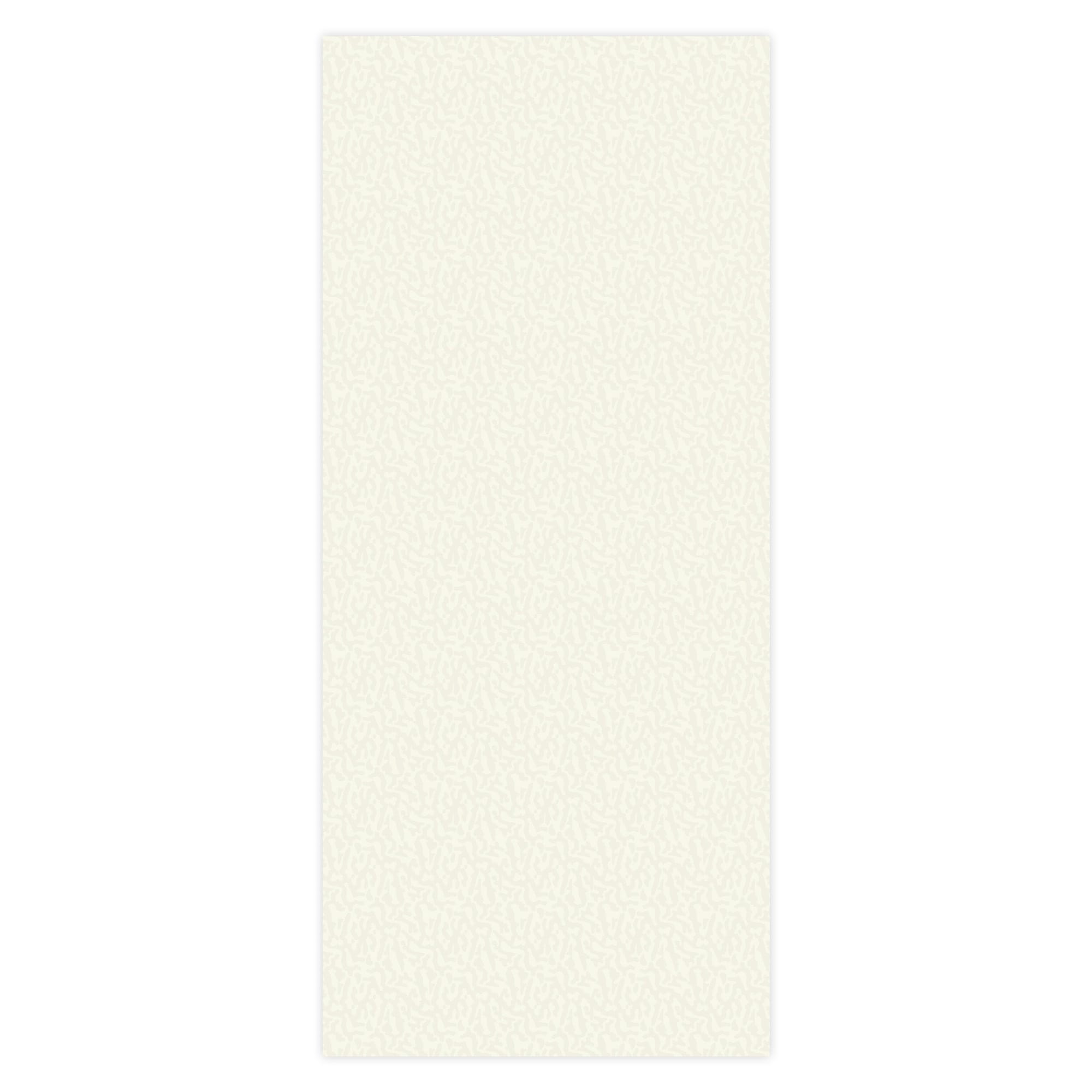 Carrelage effet Béton 3D Blanc Lin Organic 278x120x0,6 cm Mat Cortivo - Mur intérieur