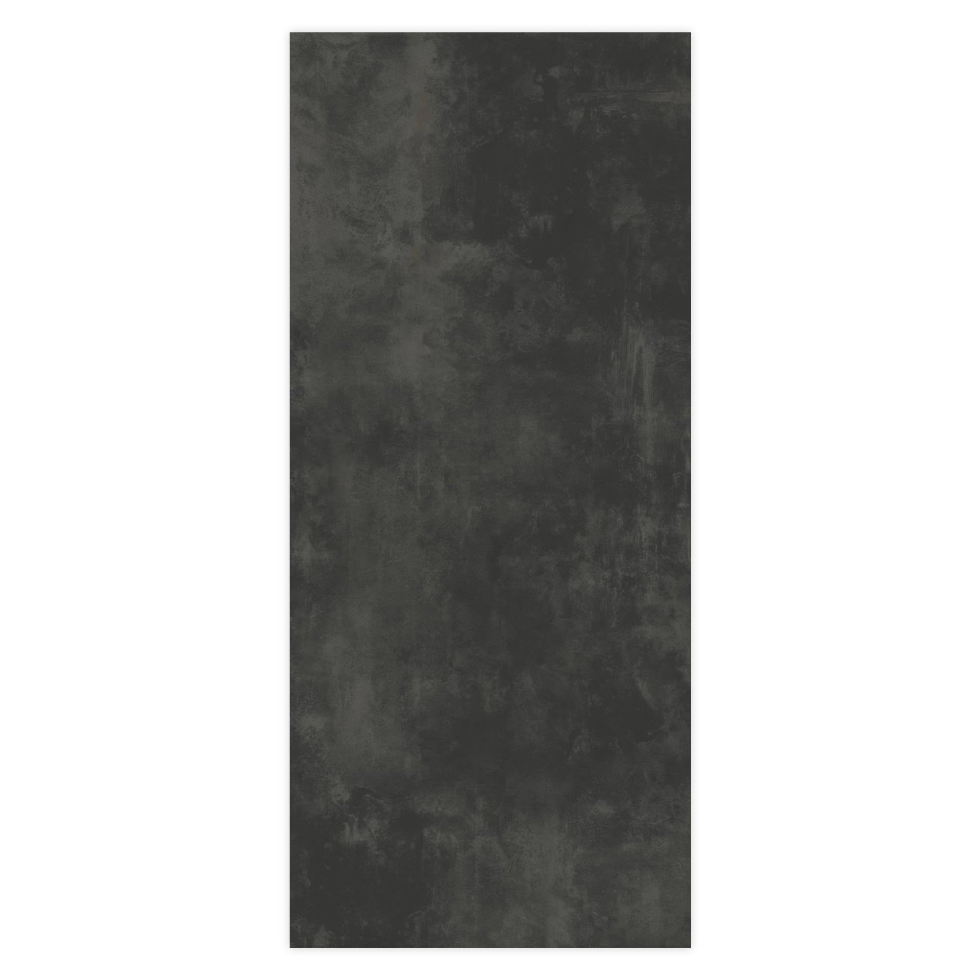 Carrelage effet Béton Gris Nuit 278x120x0,6 cm Mat Gravino - Mur intérieur