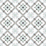 Carrelage effet Carreau ciment Cirelia Beige 12,3x12,3x0,87 cm Tanerio - Sol et mur intérieur