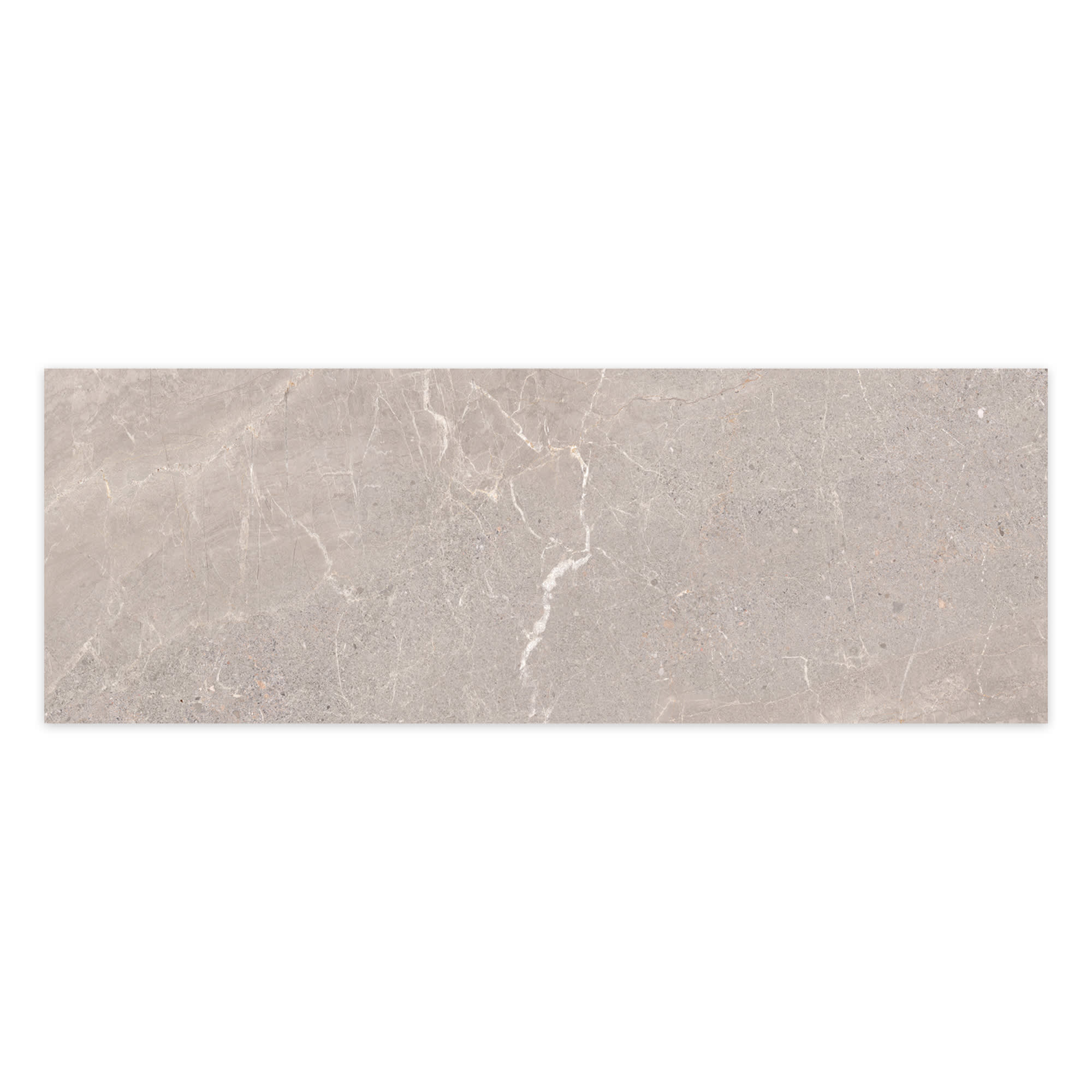 Carrelage effet Pierre Gris Silver 100x33,3x0,86 cm Torvane - Mur intérieur
