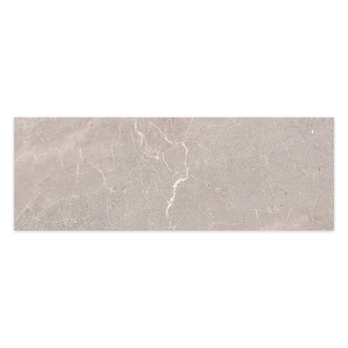 Carrelage effet Pierre Gris Silver 100x33,3x0,86 cm Torvane - Mur intérieur