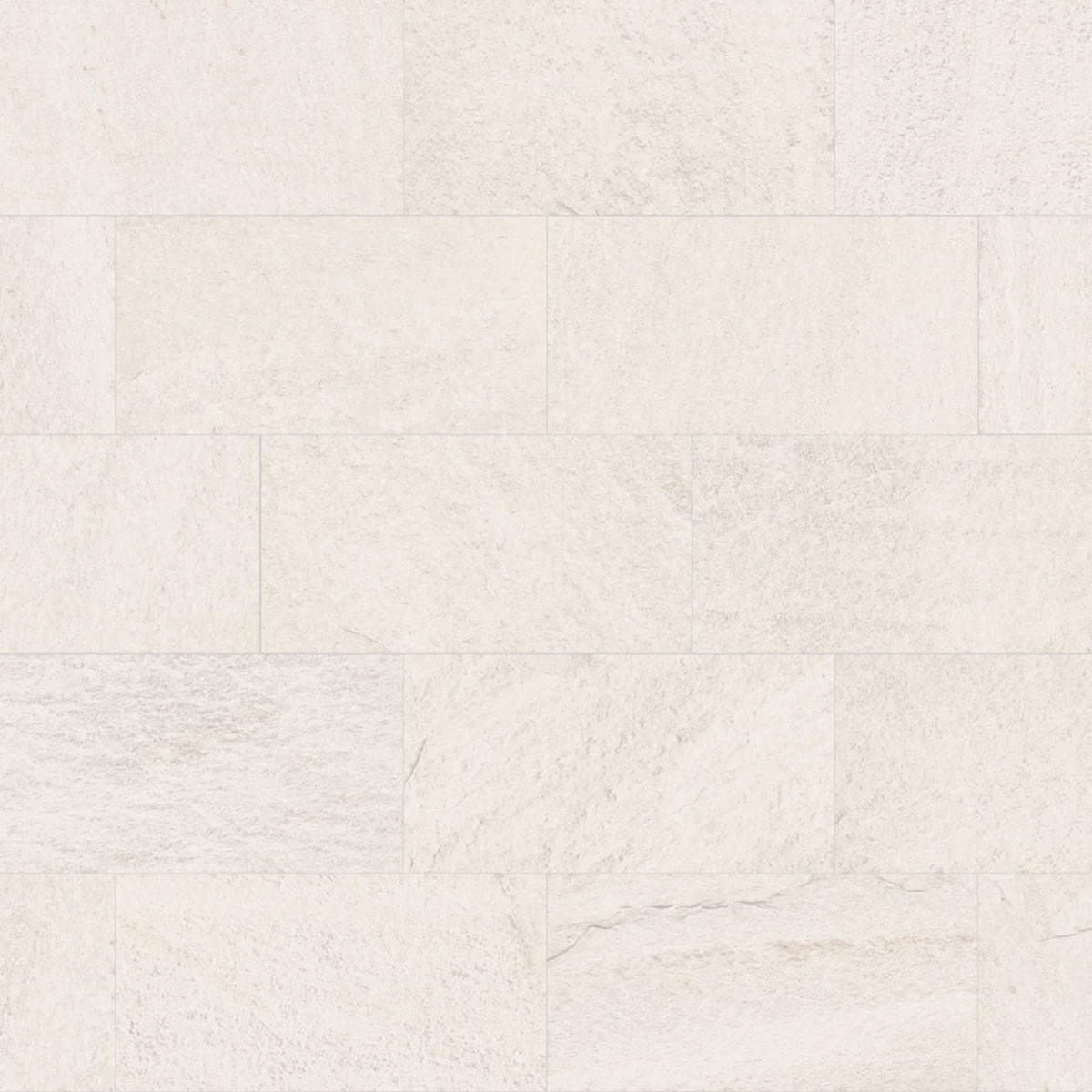 Carrelage effet Pierre Blanc 97,9x48,8x1 cm Bonifacio - Sol extérieur