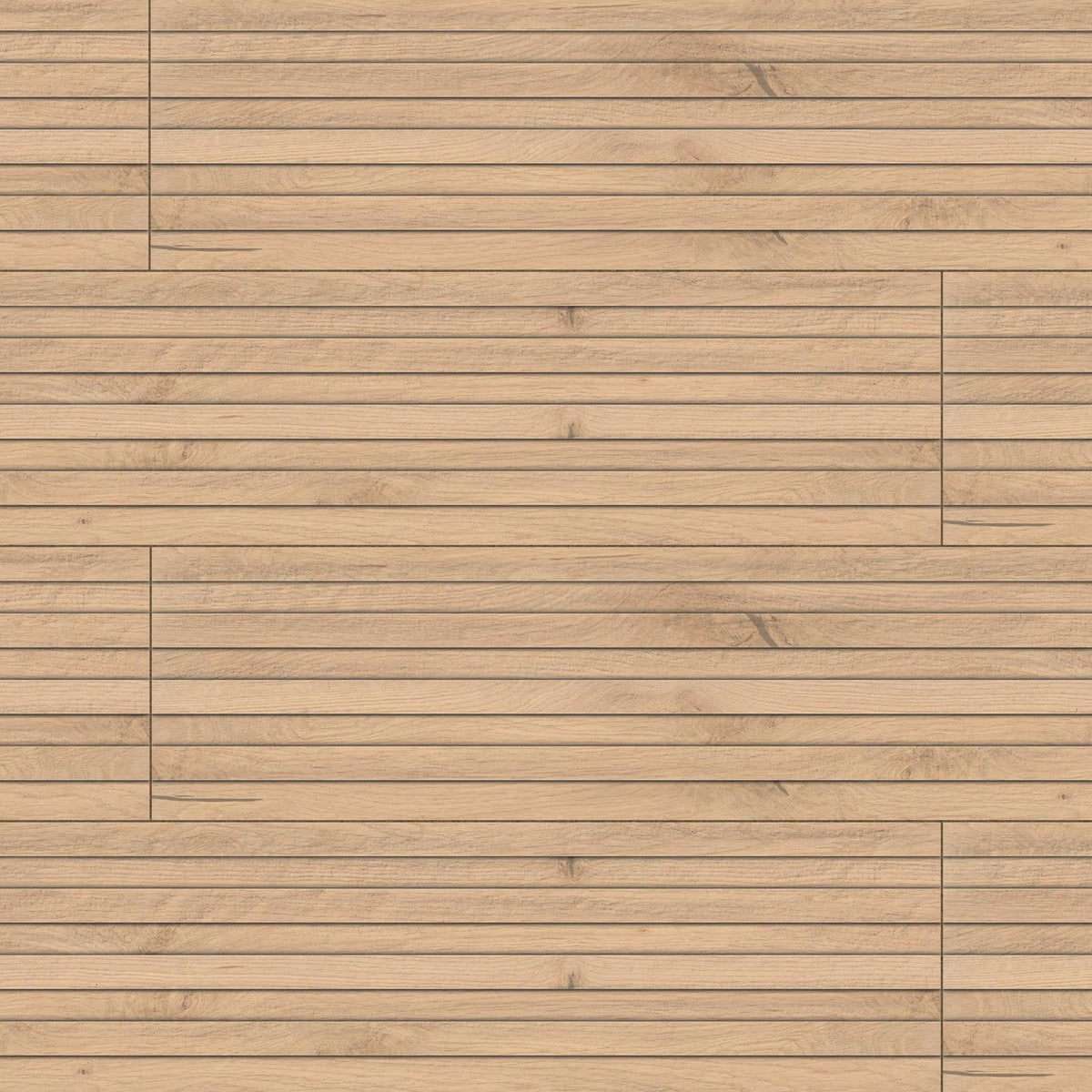 Carrelage effet Bois 3D Chêne Luce Linea 120x18,5x0,9 cm Mat Cedrano - Mur intérieur