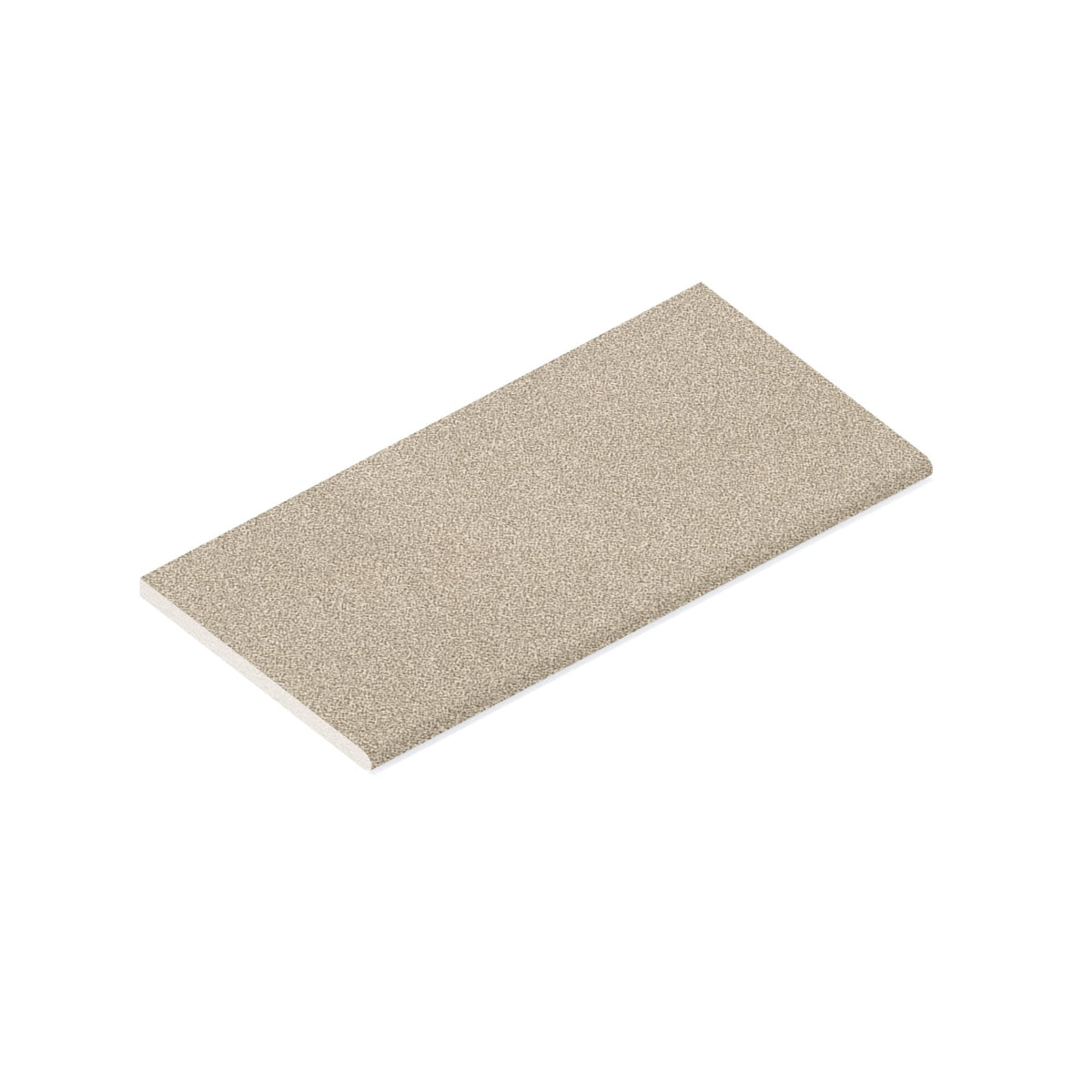 Margelle de piscine effet Béton Beige Crème 60x30x2 cm Bord 1/2 Rond Vetrano