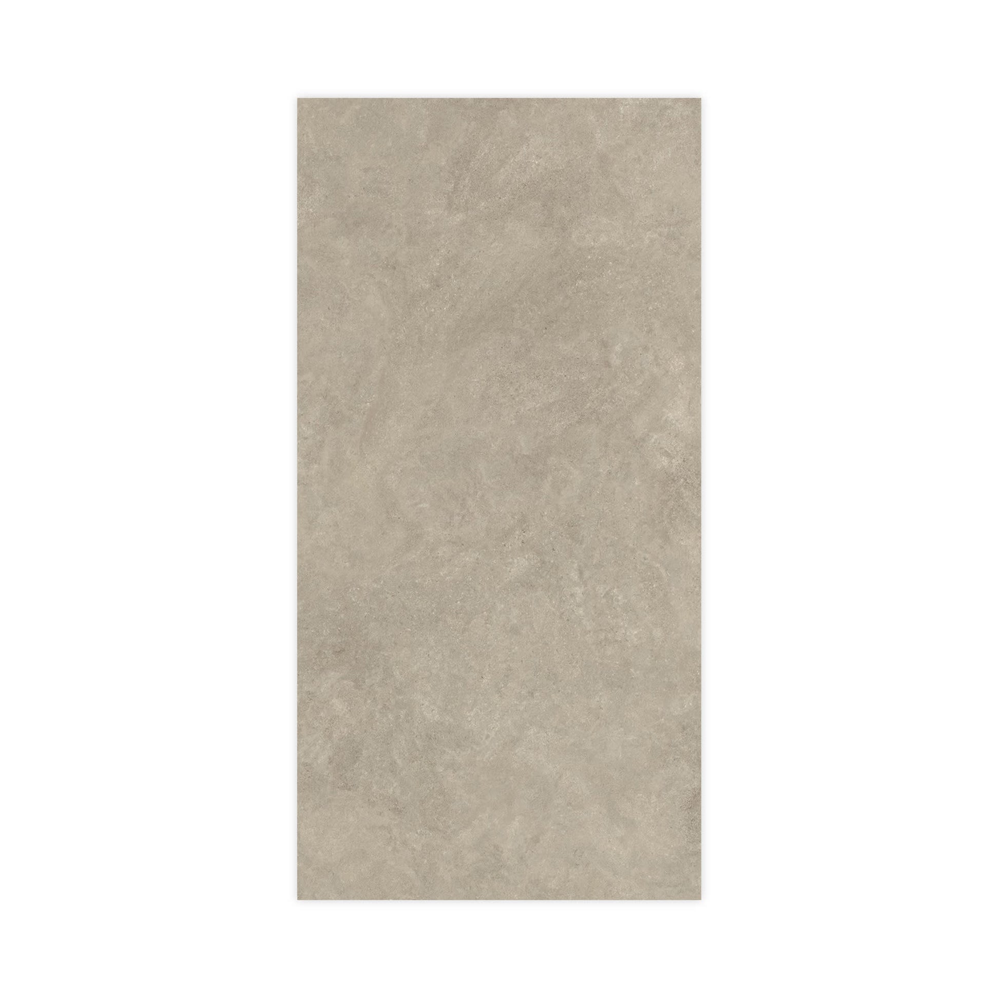 Carrelage effet Pierre Calcaire Gris Ombre 240x120x0,9 cm Mat Rocalta - Mur intérieur