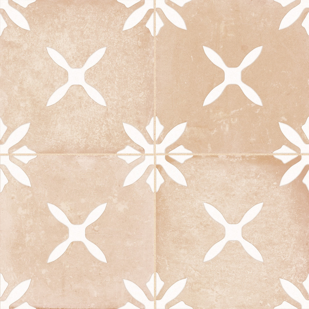 Carrelage effet Terre cuite Meliora Terracotta Clair 22,3x22,3x0,9 cm Argelio - Sol et mur intérieur